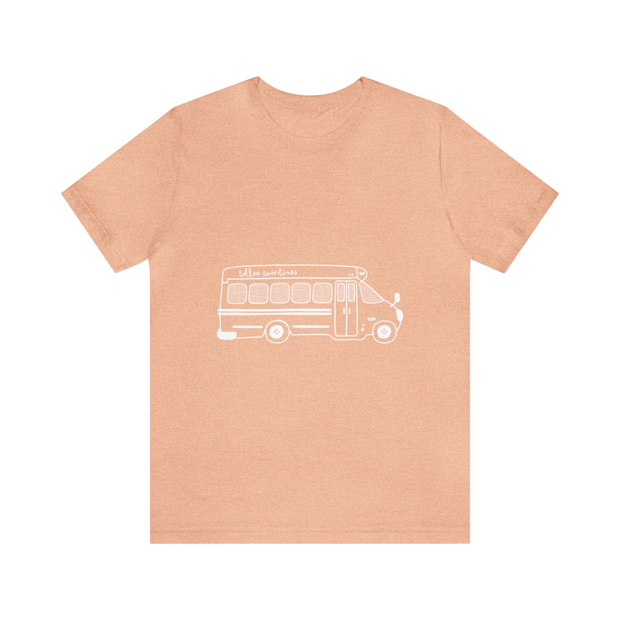 T-shirt Adulte Unisexe - Autobus Belles Combines