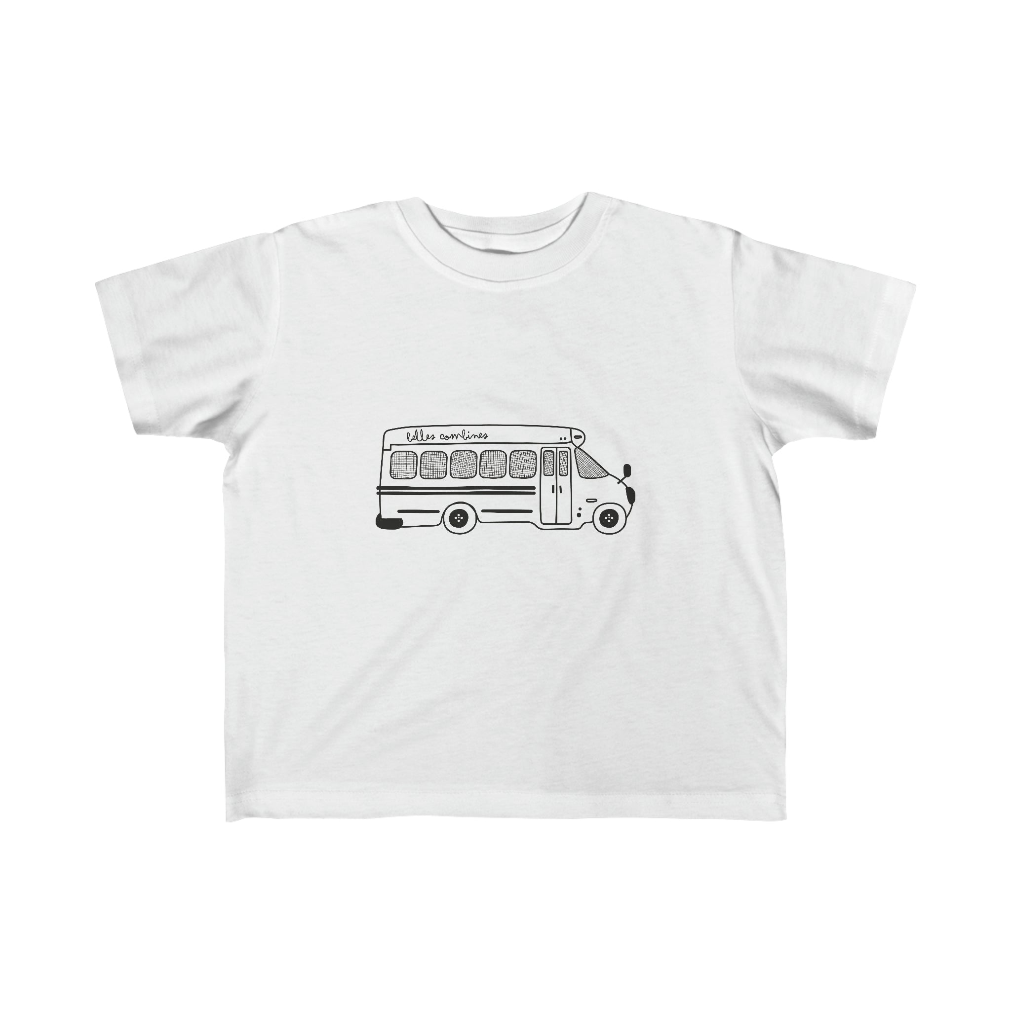 Toddler T-shirt - Autobus Belles Combines