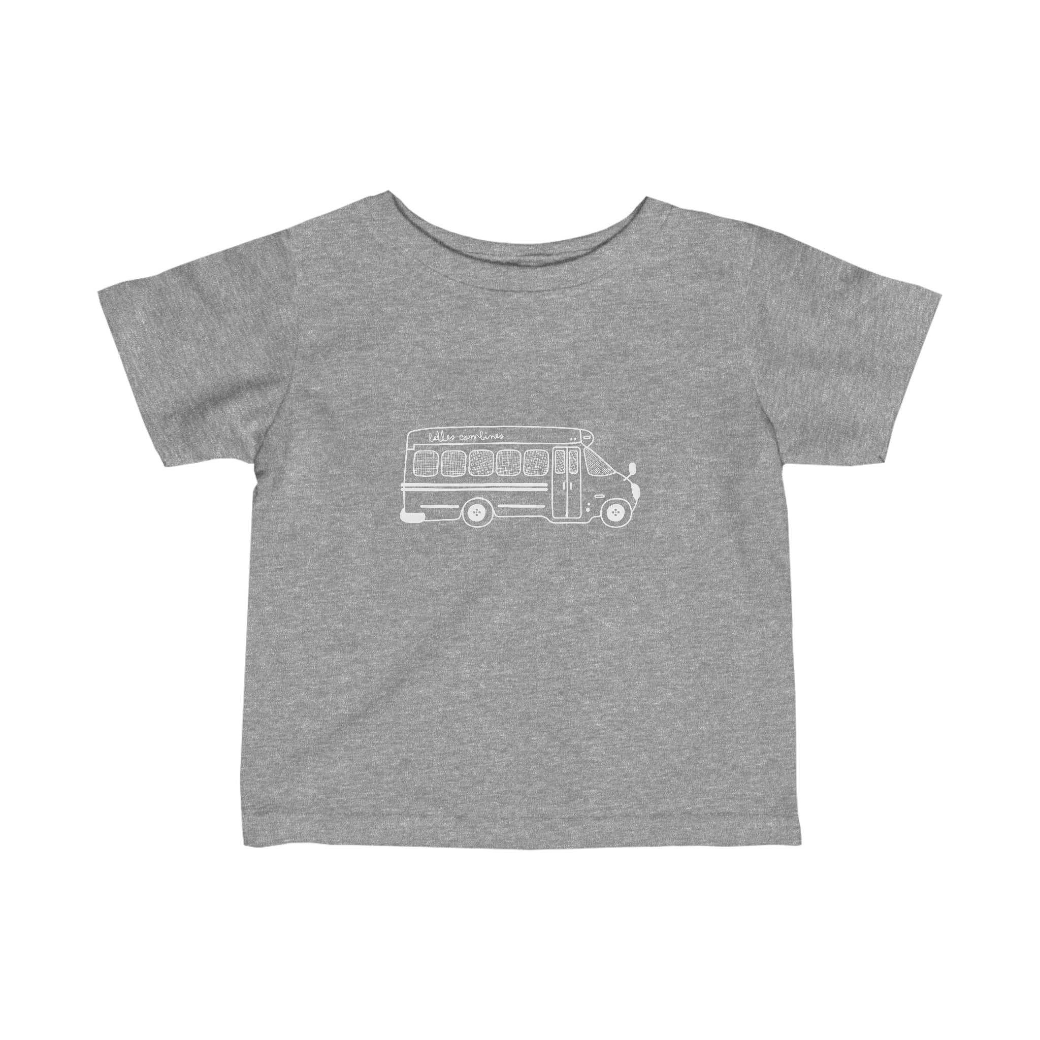 Baby T-shirt - Belles Combines Bus
