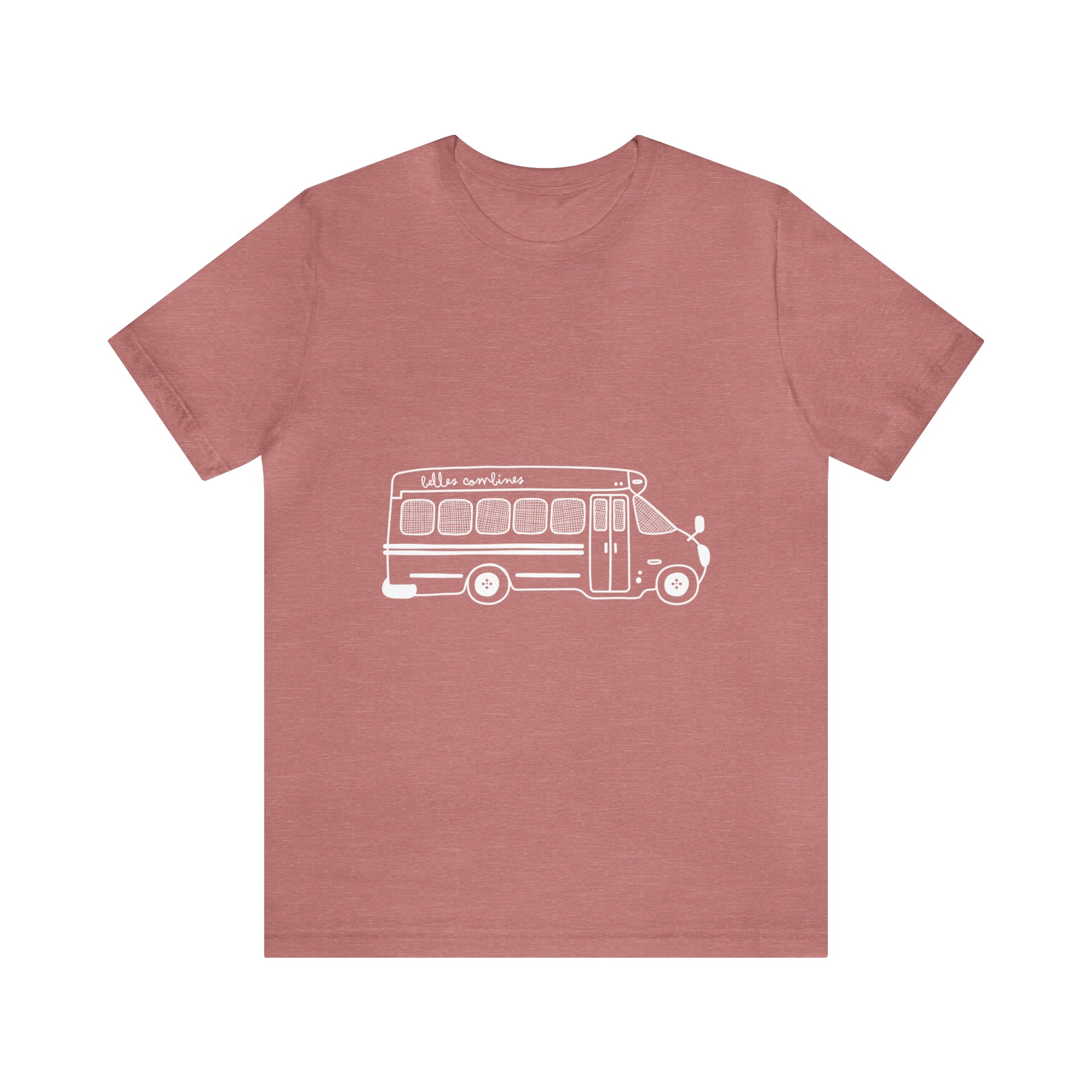 T-shirt Adulte Unisexe - Autobus Belles Combines