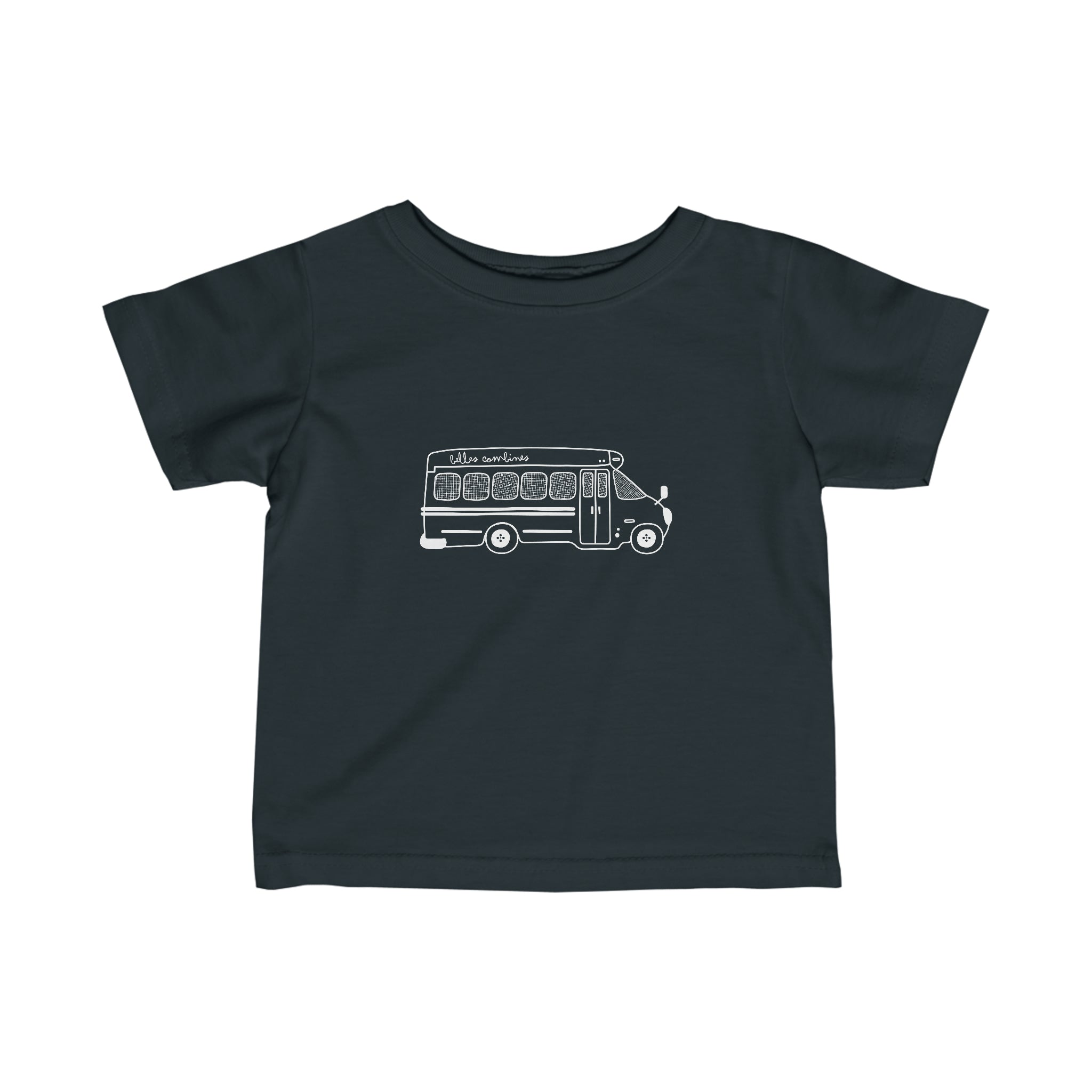 Baby T-shirt - Belles Combines Bus