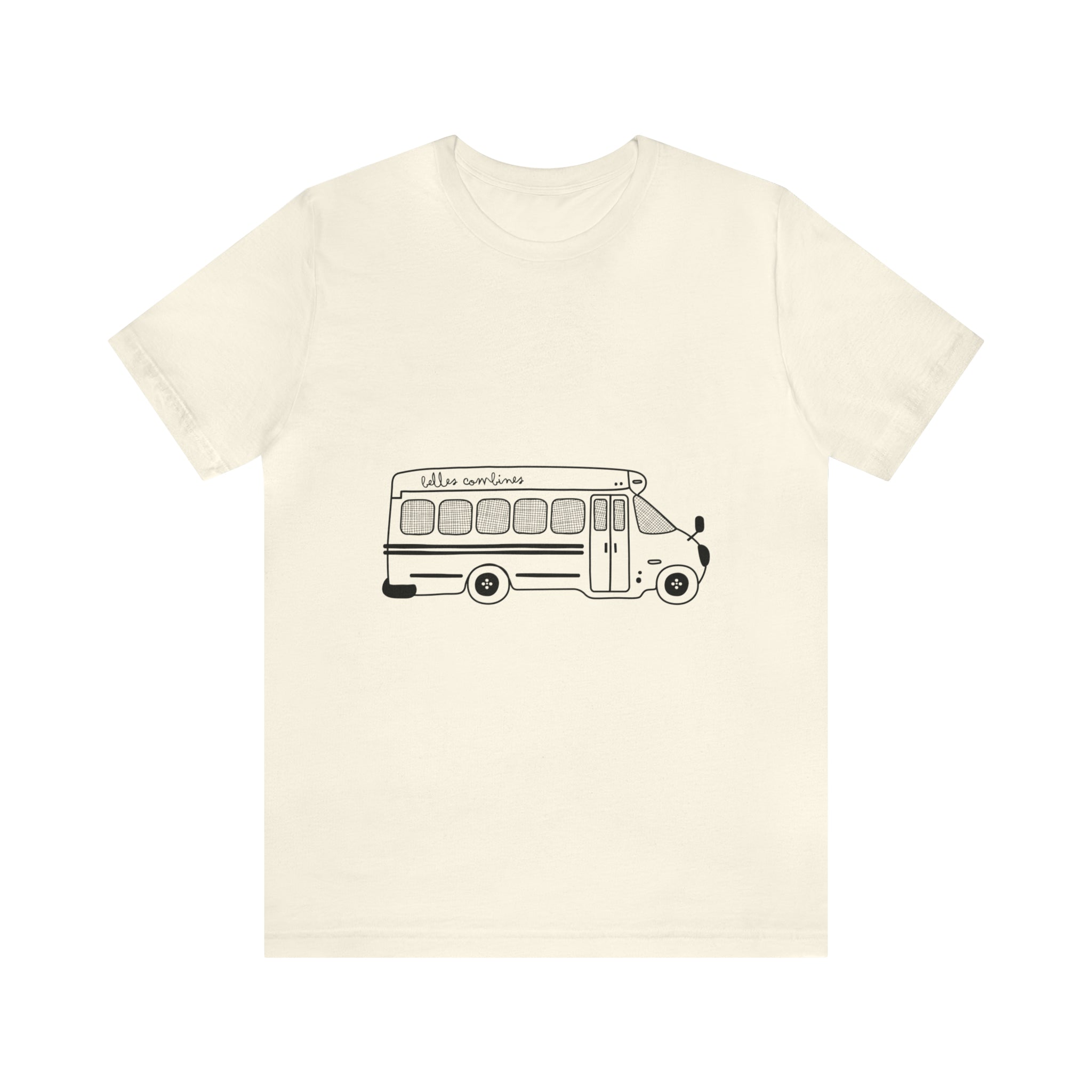 T-shirt Adulte Unisexe - Autobus Belles Combines