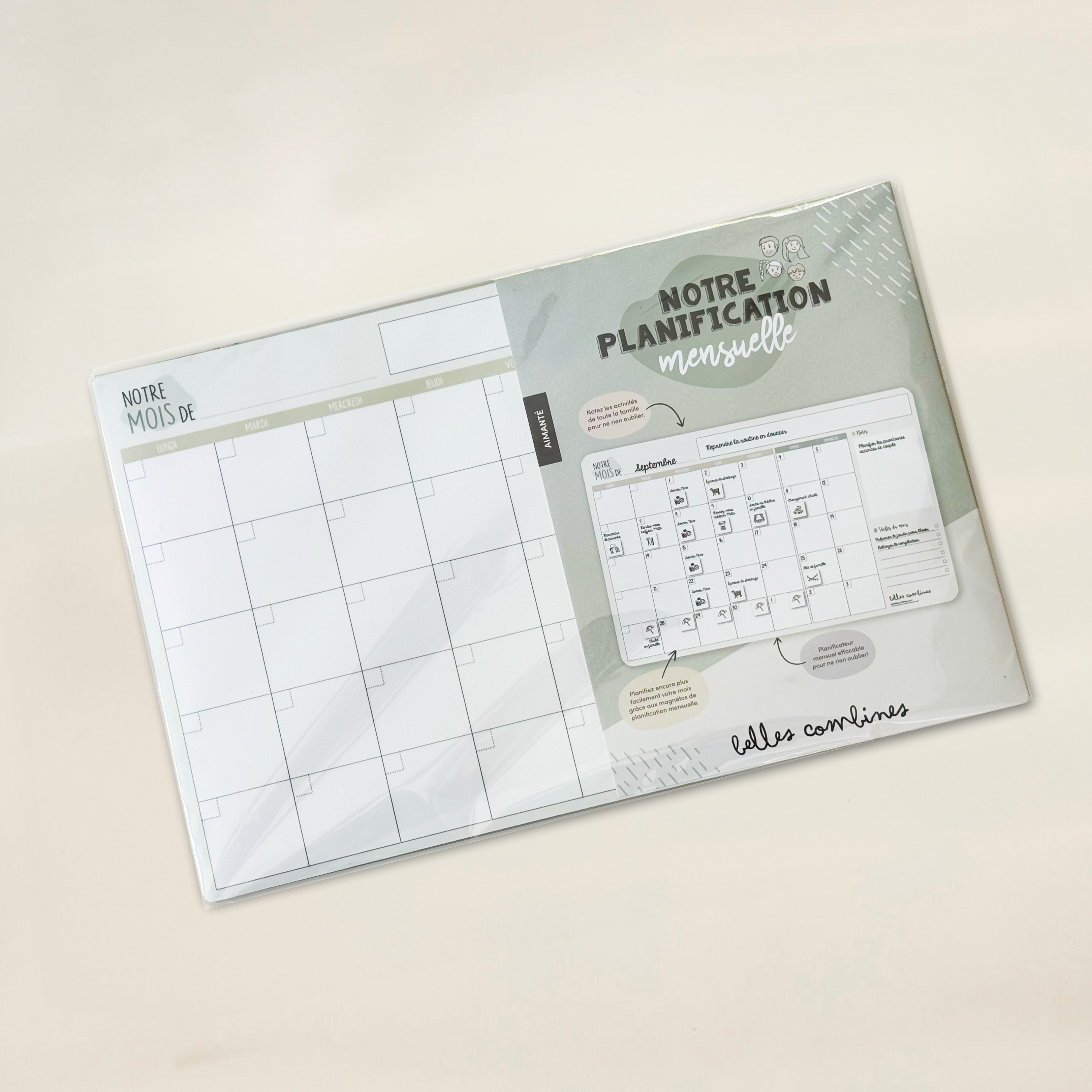 Monthly Family Planner - COLOR VERSION