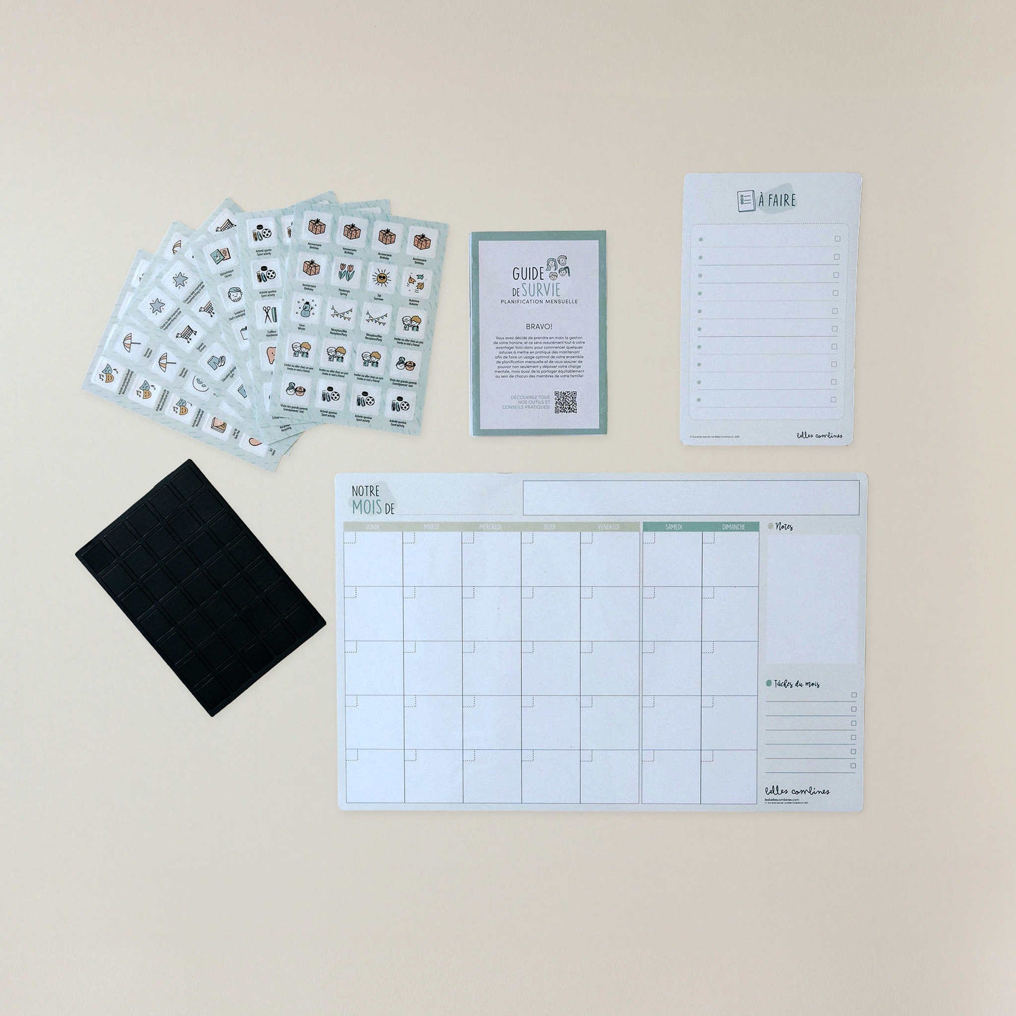 Turnkey box - Our monthly planning