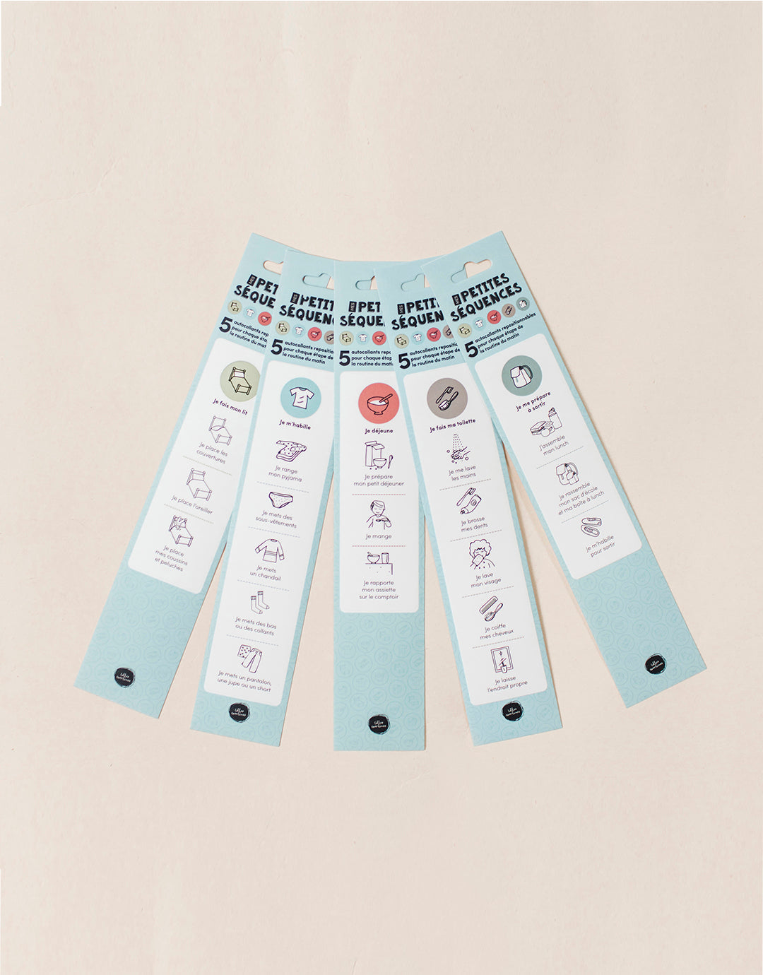 Routine set for two children