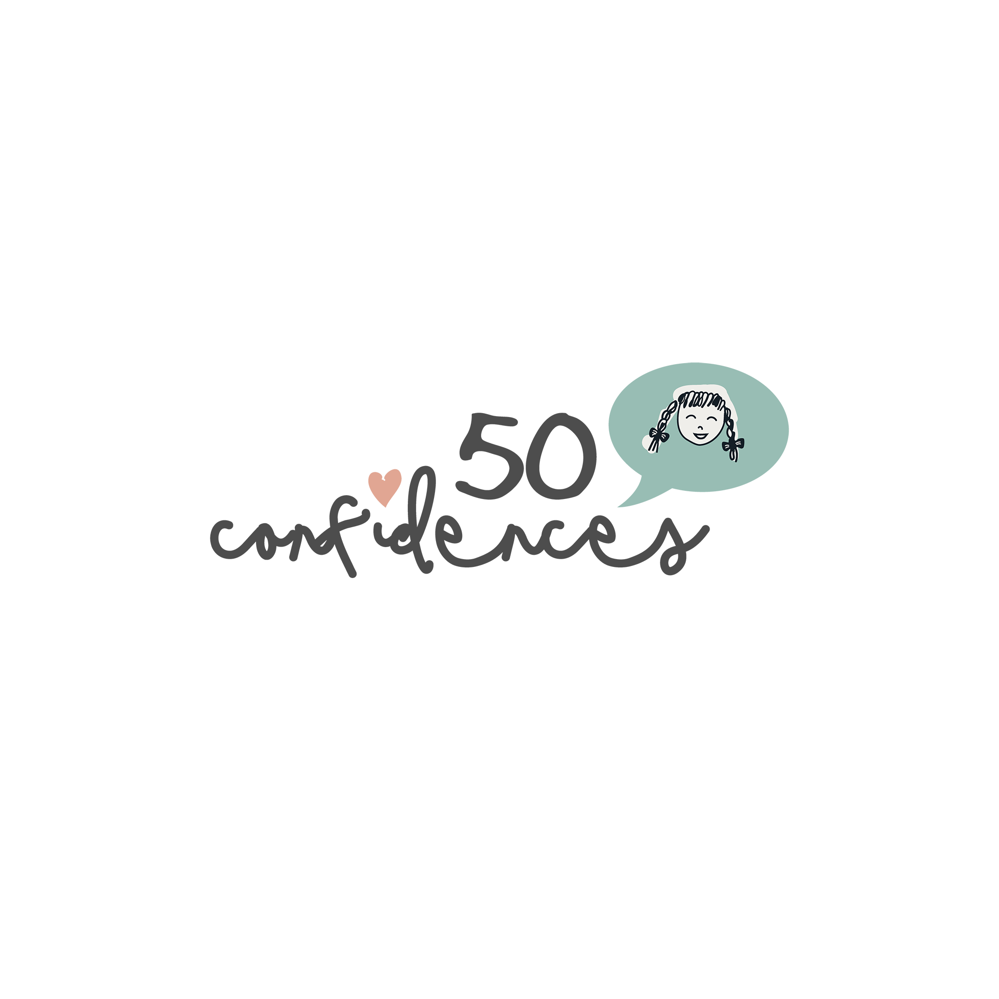 Version française du logo de la petite combine 50 confidences Les Belles Combines
