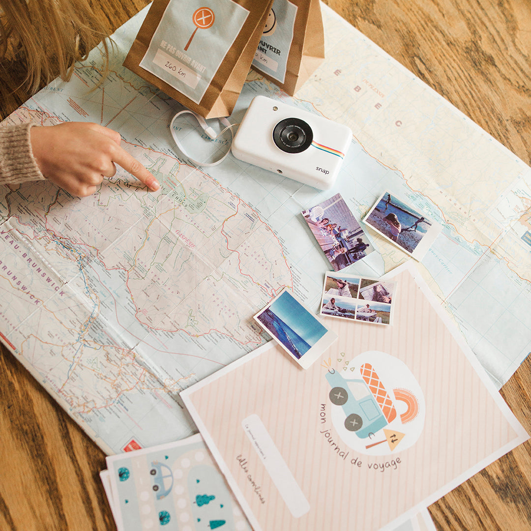 Guide pratique téléchargeable pour le parent + journal de voyage téléchargeable pour l&