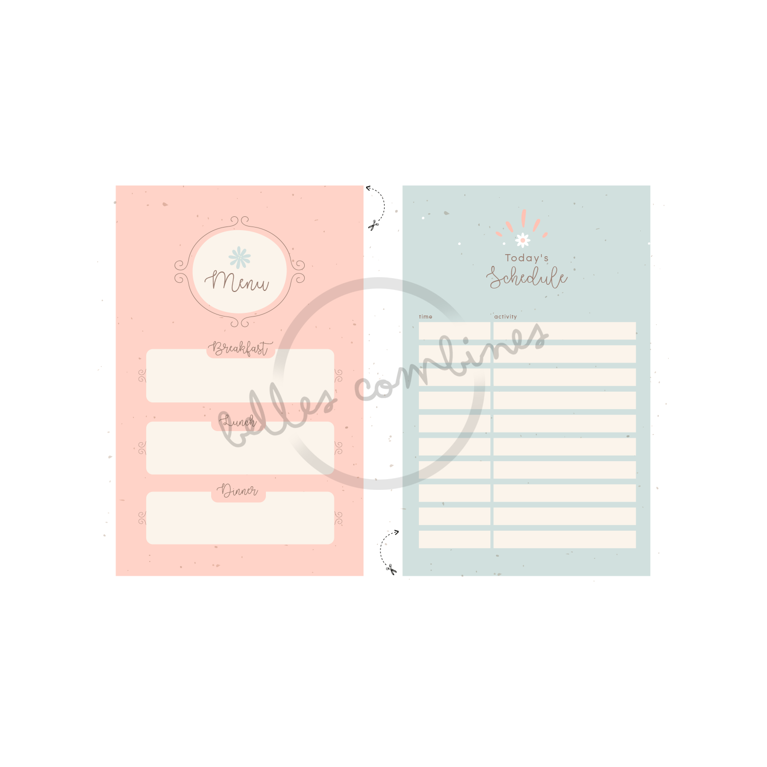 English version of the menu and today&