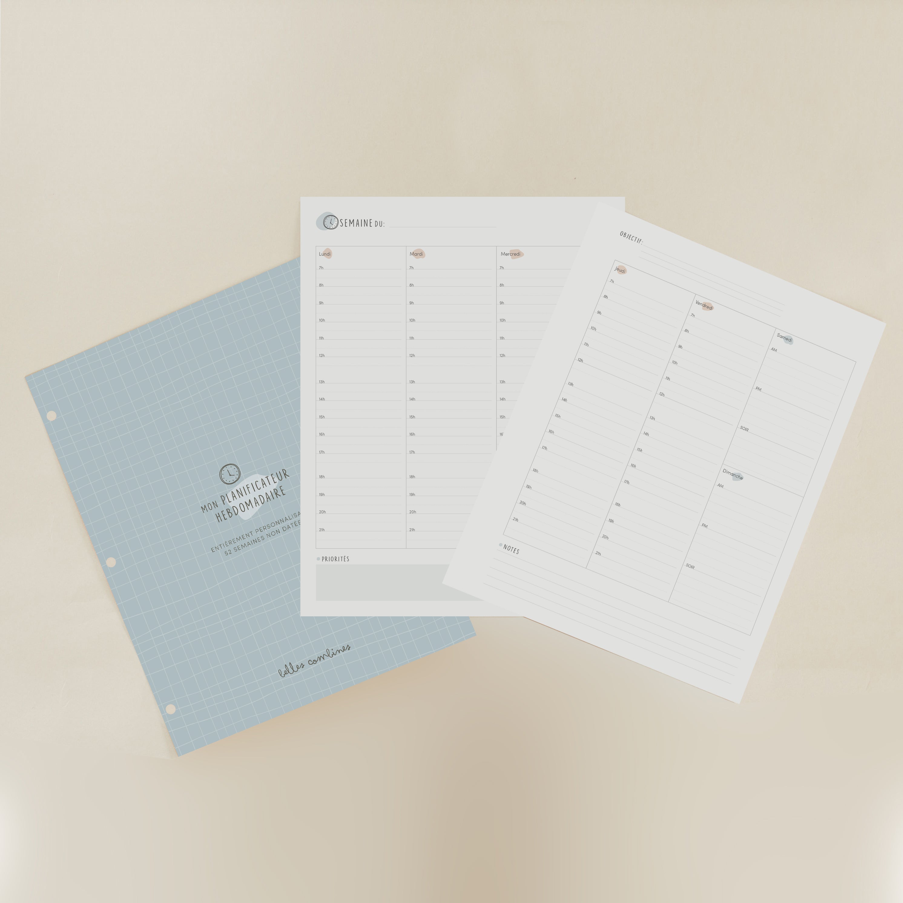 Monthly planner - paper version