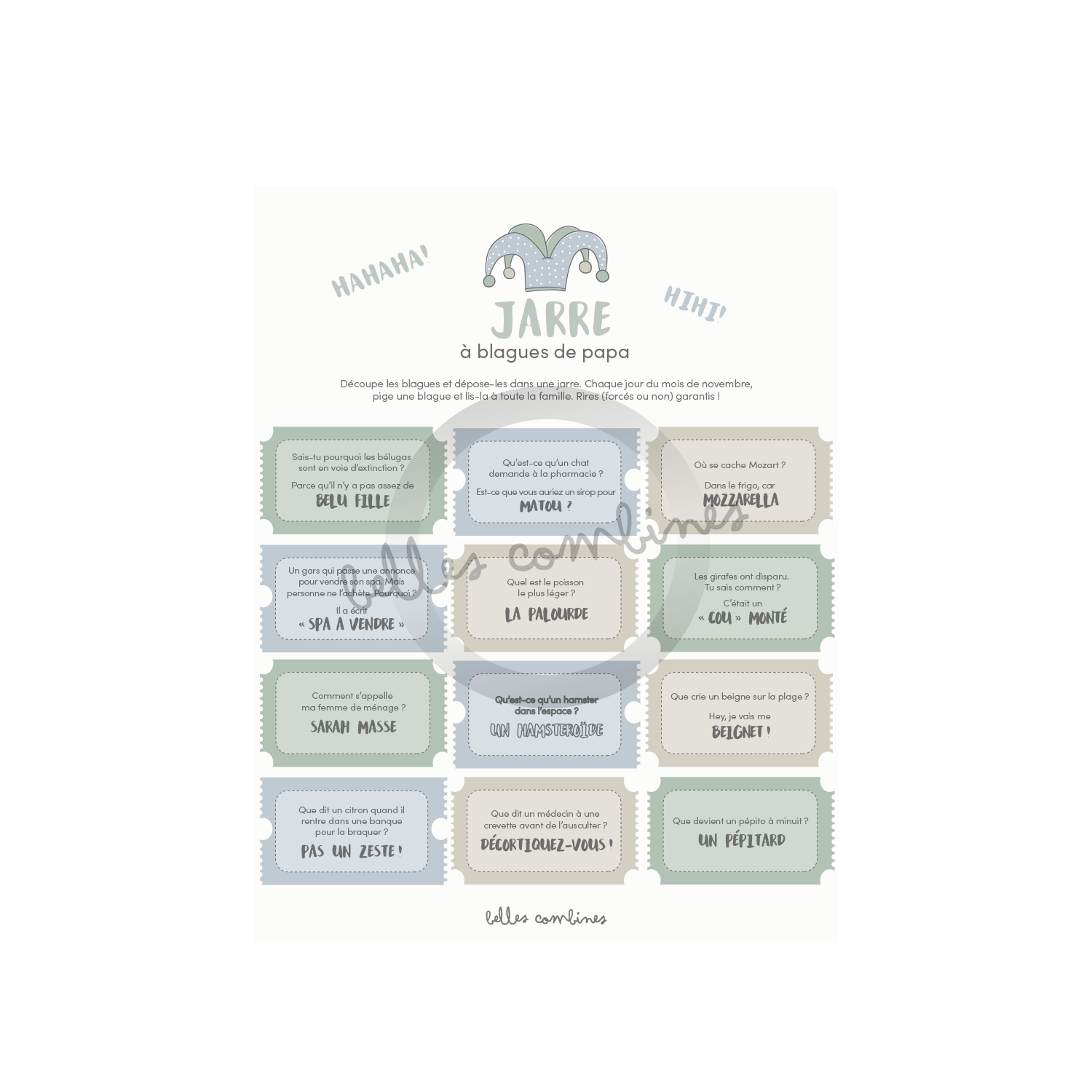 Jarre à blagues de papa