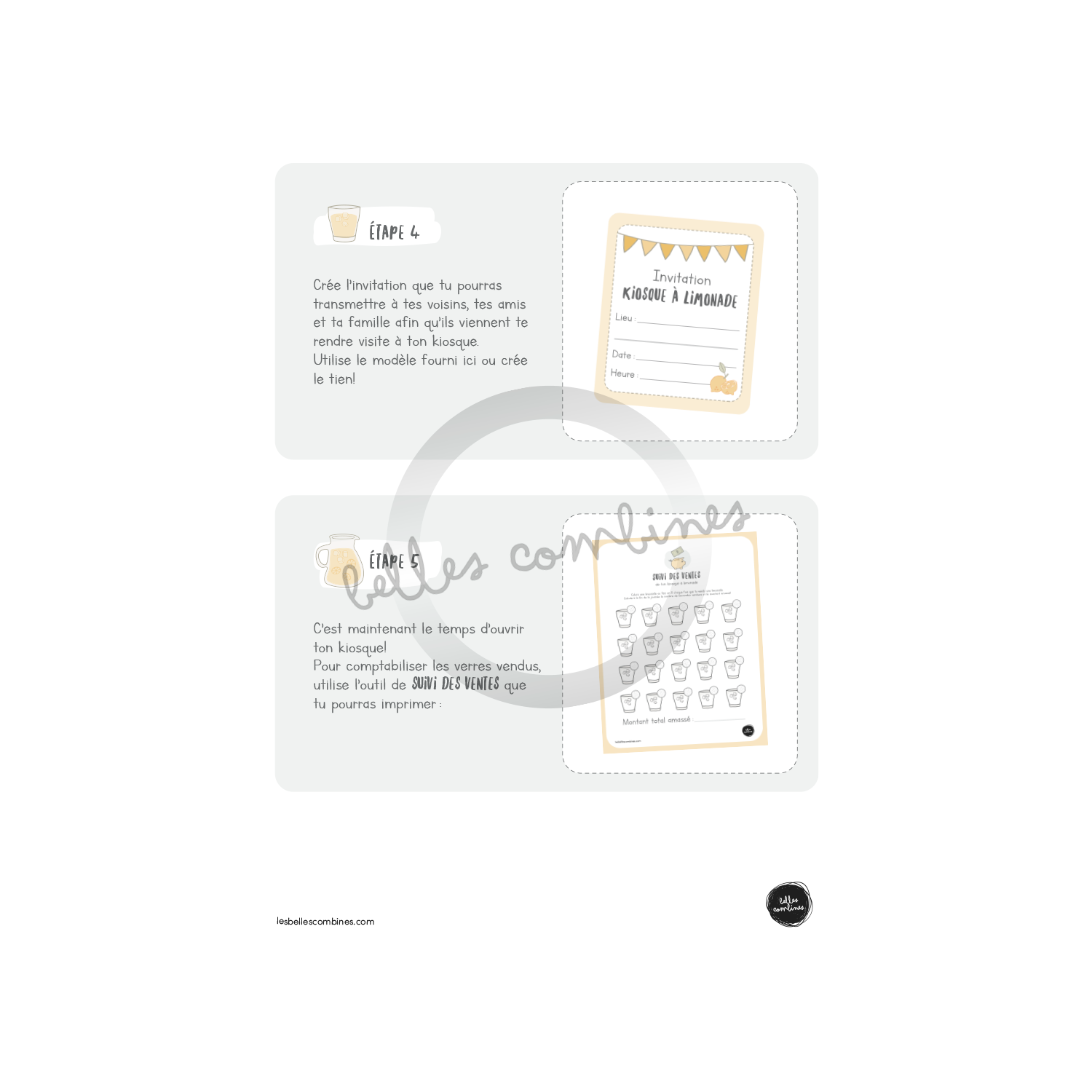 Mon kiosque à limonade