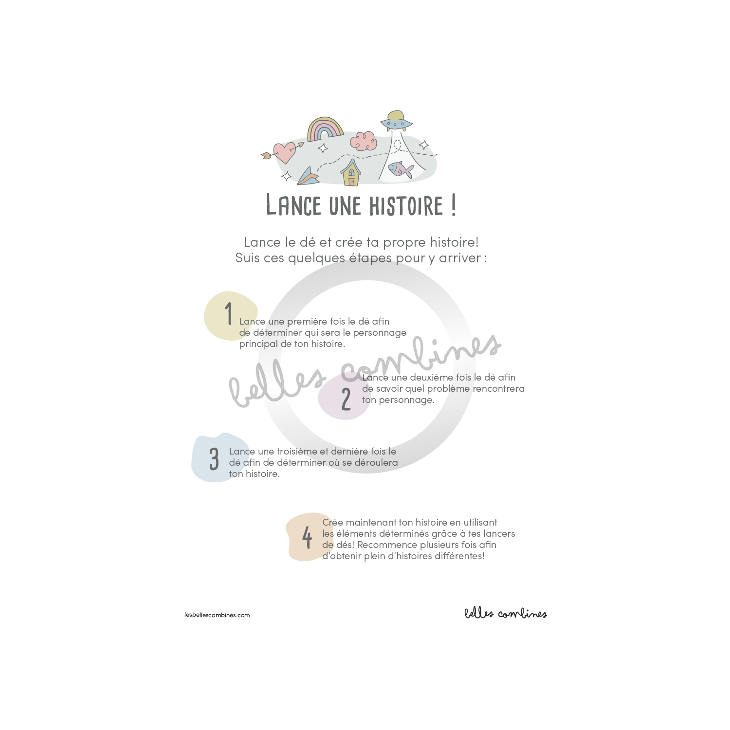 Jeu « Lance une histoire! »