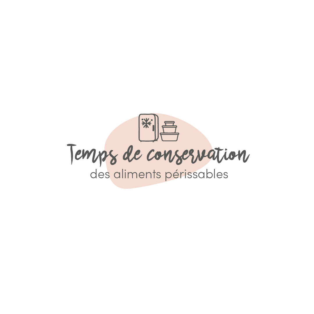 Temps de conservation des aliments