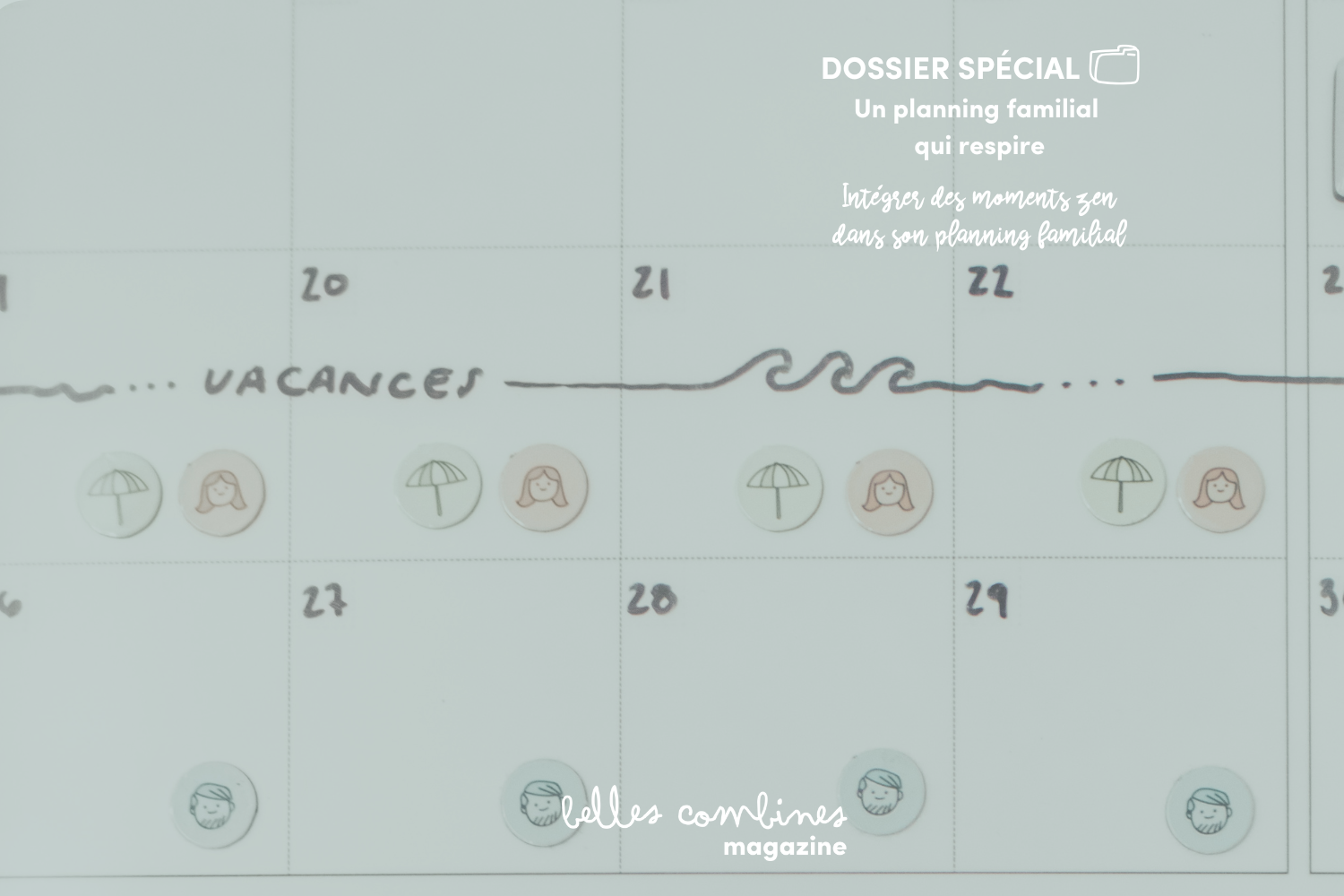 Intégrer des moments zen dans son planning familial