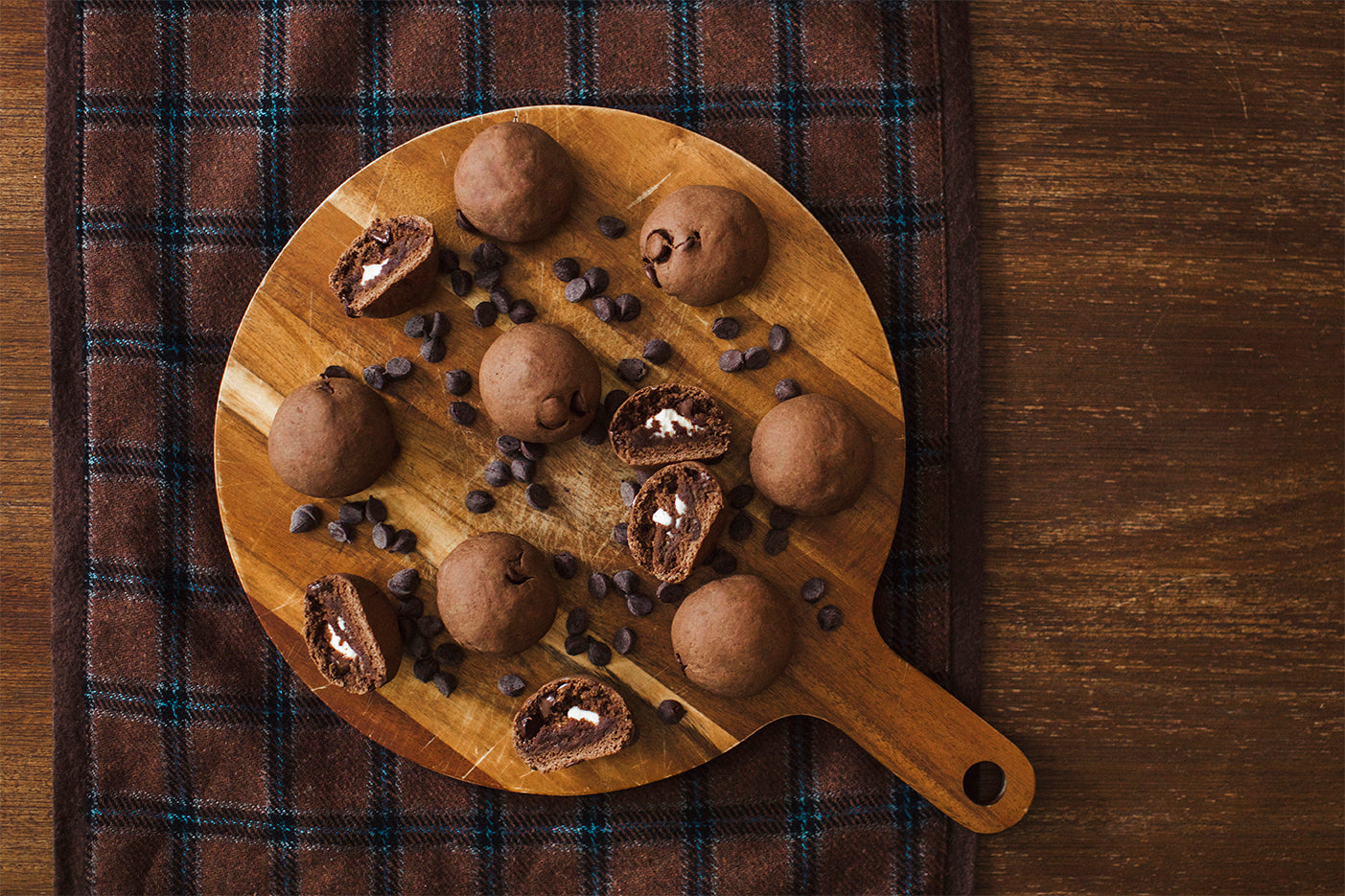 Bouchées crémeuses au chocolat