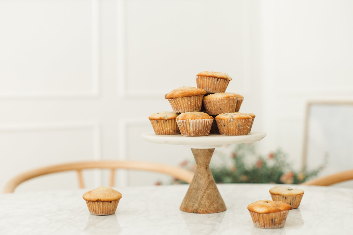 Muffins aux pépites de chocolat