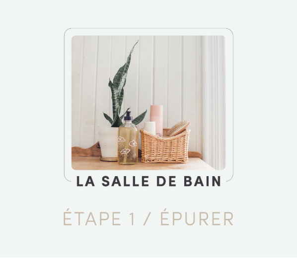 DÉFI UNE PIÈCE PAR MOIS Désencombrez et optimisez votre salle de bain : Guide pratique pour une organisation efficace