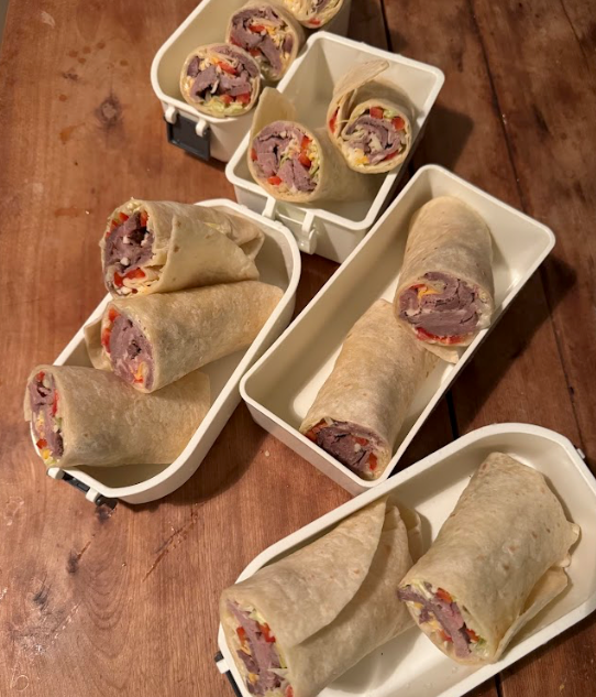 Wraps de bœuf à la tex-mex pour boîte à lunch