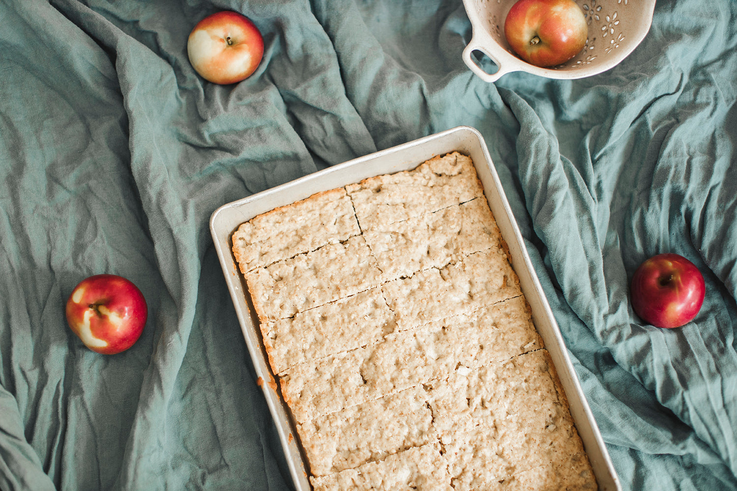 Barres tendres aux pommes