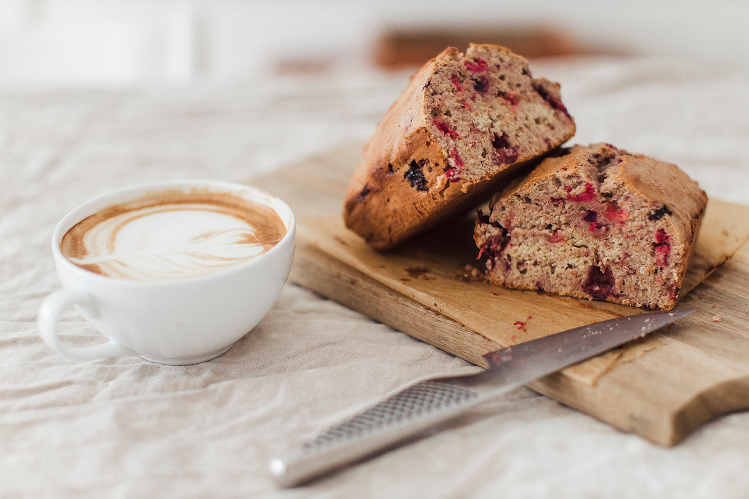Pain collation aux fruits