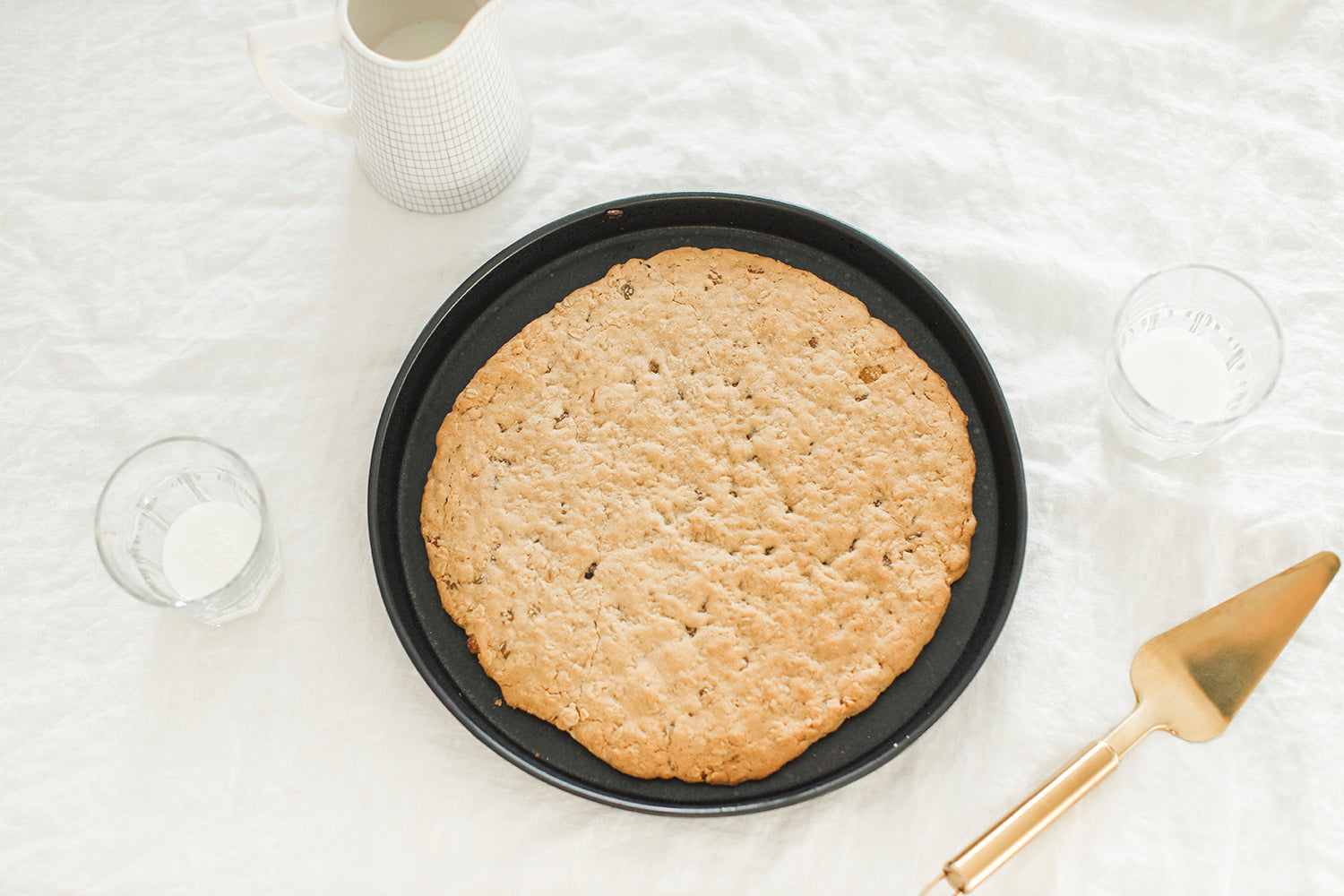 Biscuit géant aux raisins secs