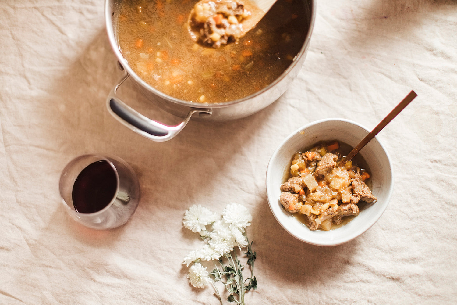 Ragoût de bœuf vitaminé