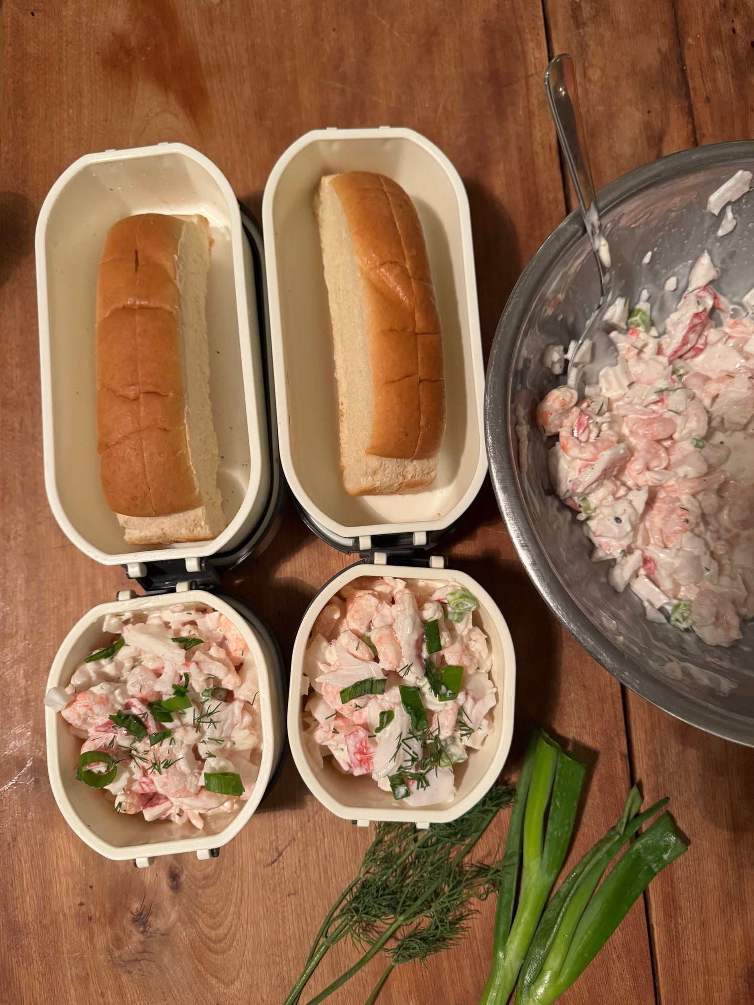 Guedille aux crevettes de Matane pour la boîte à lunch