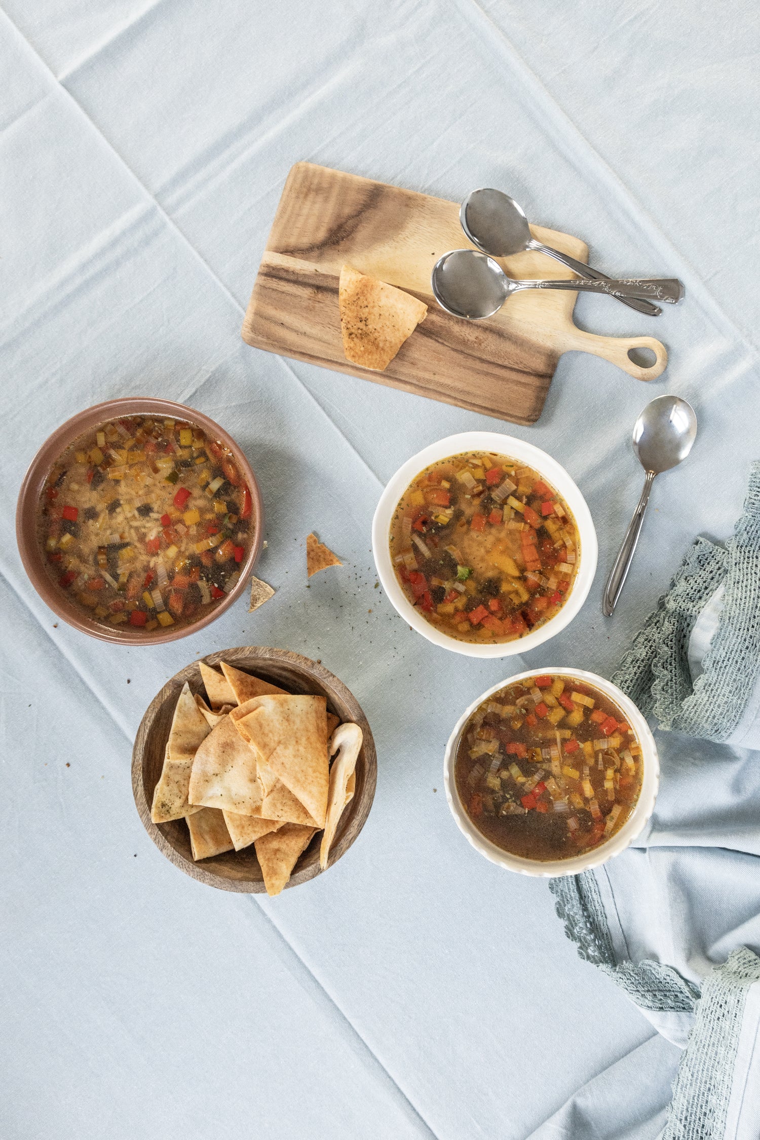 Soupe poulet et nouilles