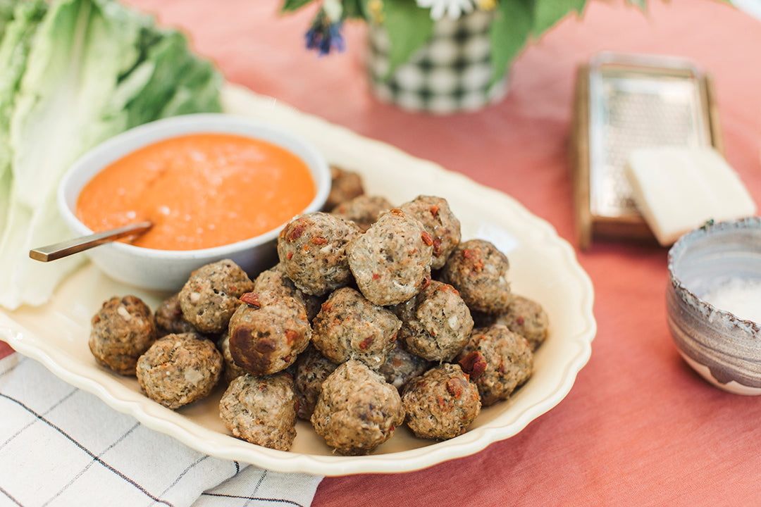 Minis boulettes de porc