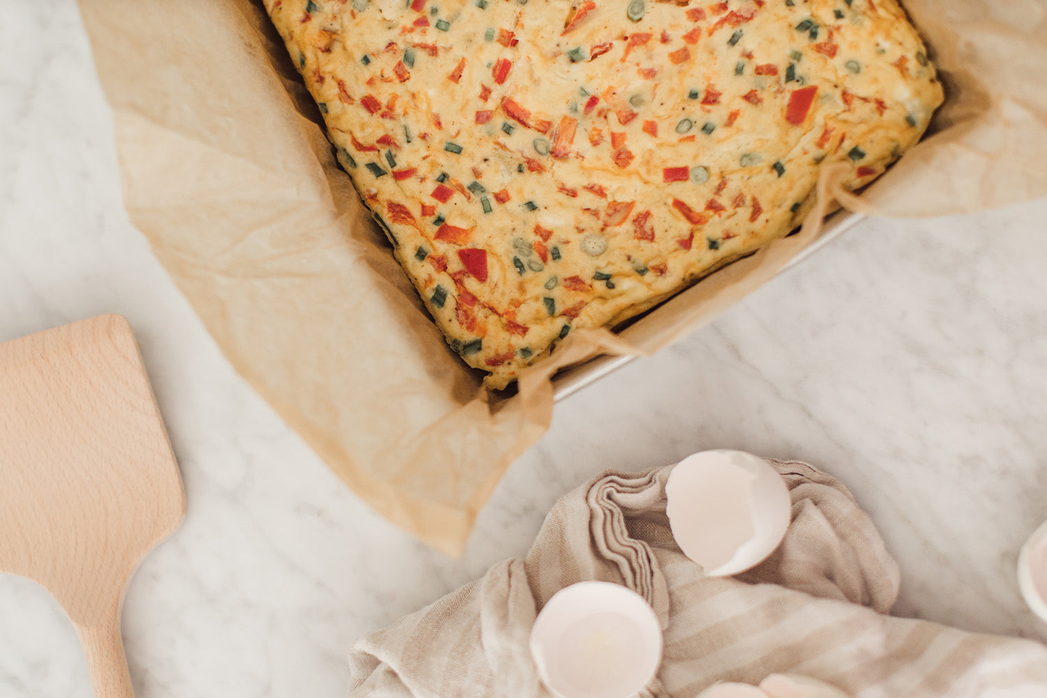 Frittata style chili