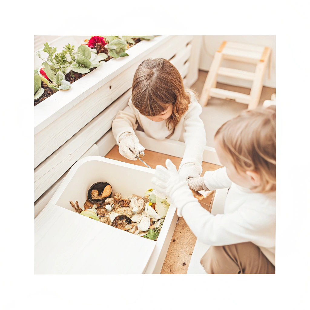 Initier les enfants au compostage : un jeu d'apprentissage écologique