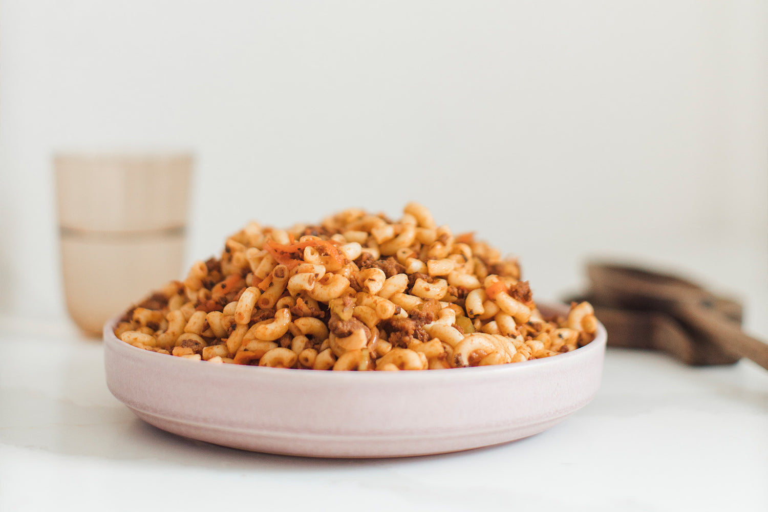 Macaronis à la viande