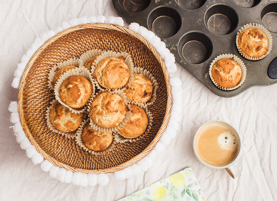 Muffins nourrissants au beurre d'arachides