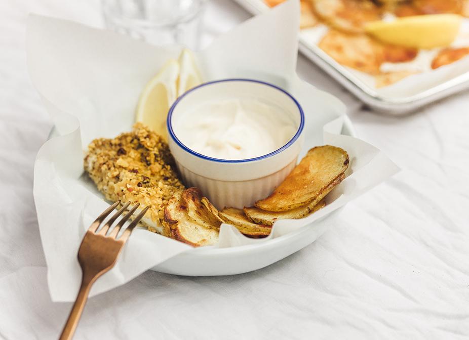Fish and « presque chips »