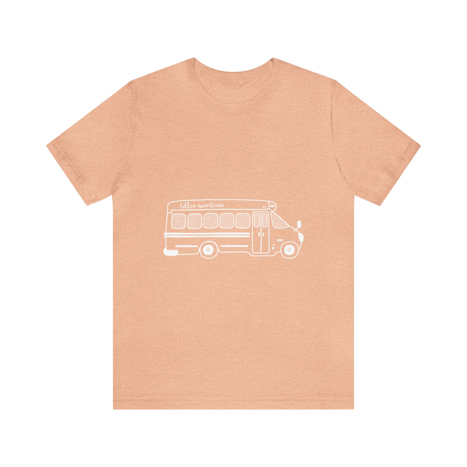 T-shirt Adulte Unisexe - Autobus Belles Combines