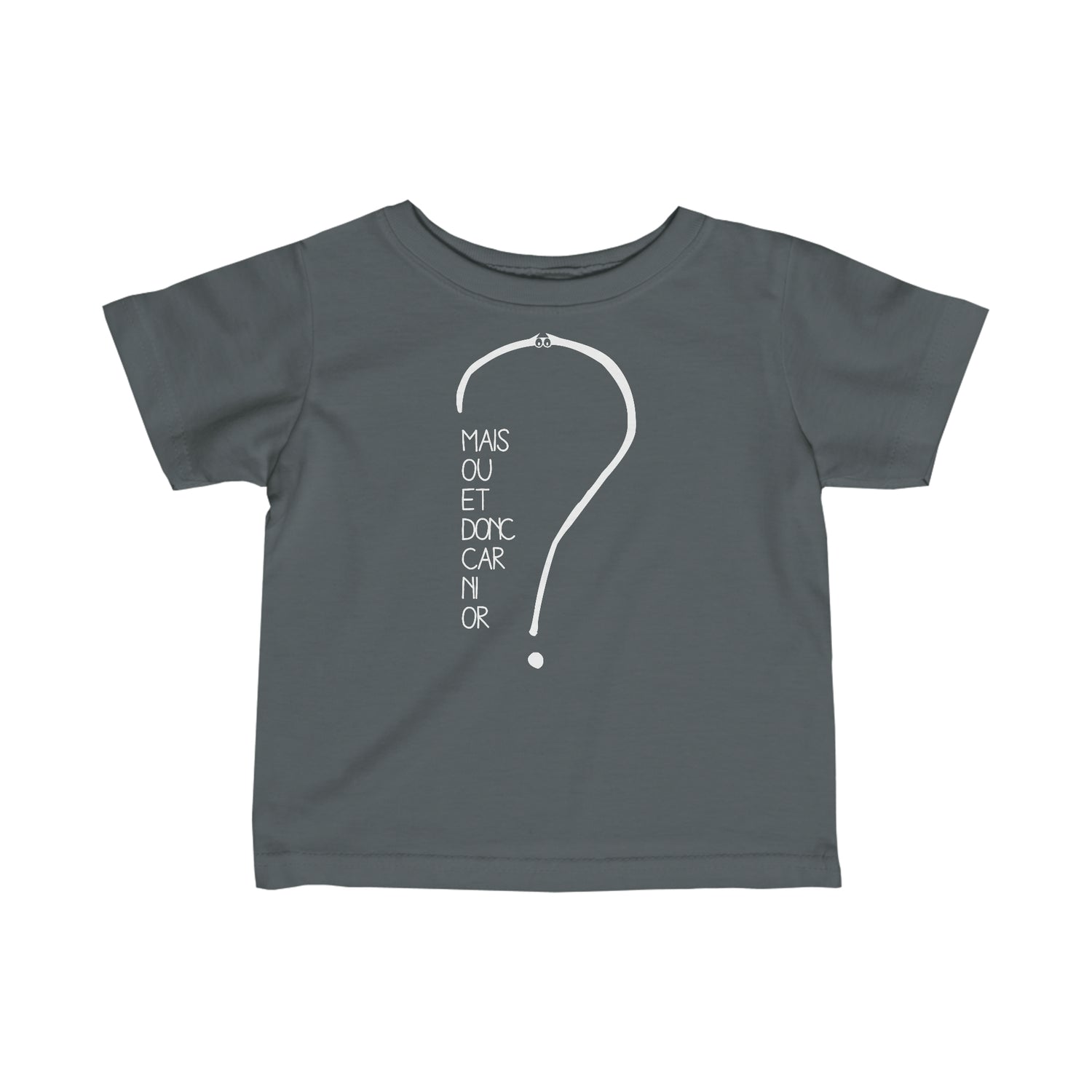 T-shirt pour bébé - Mais où et donc car ni or