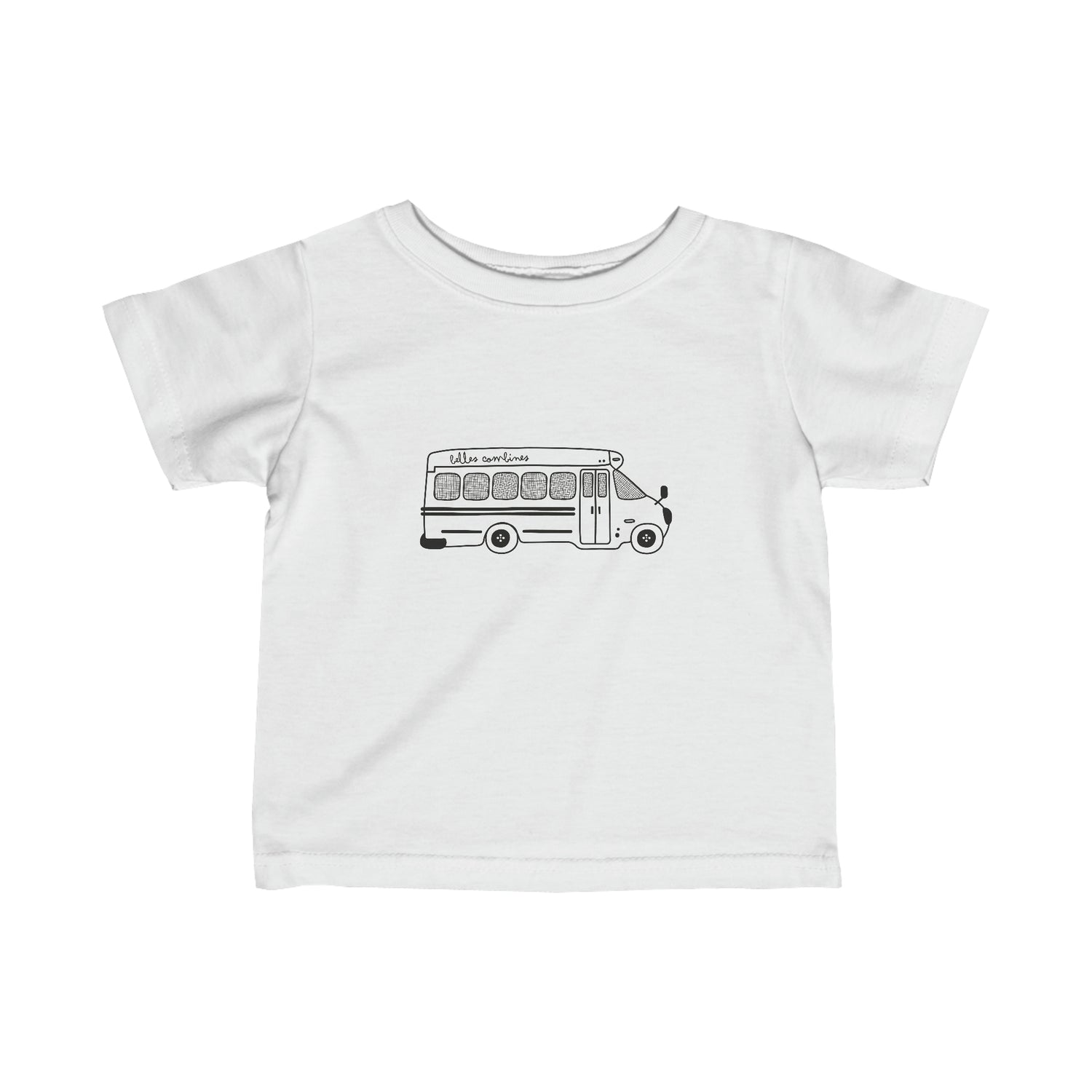 Baby T-shirt - Belles Combines Bus