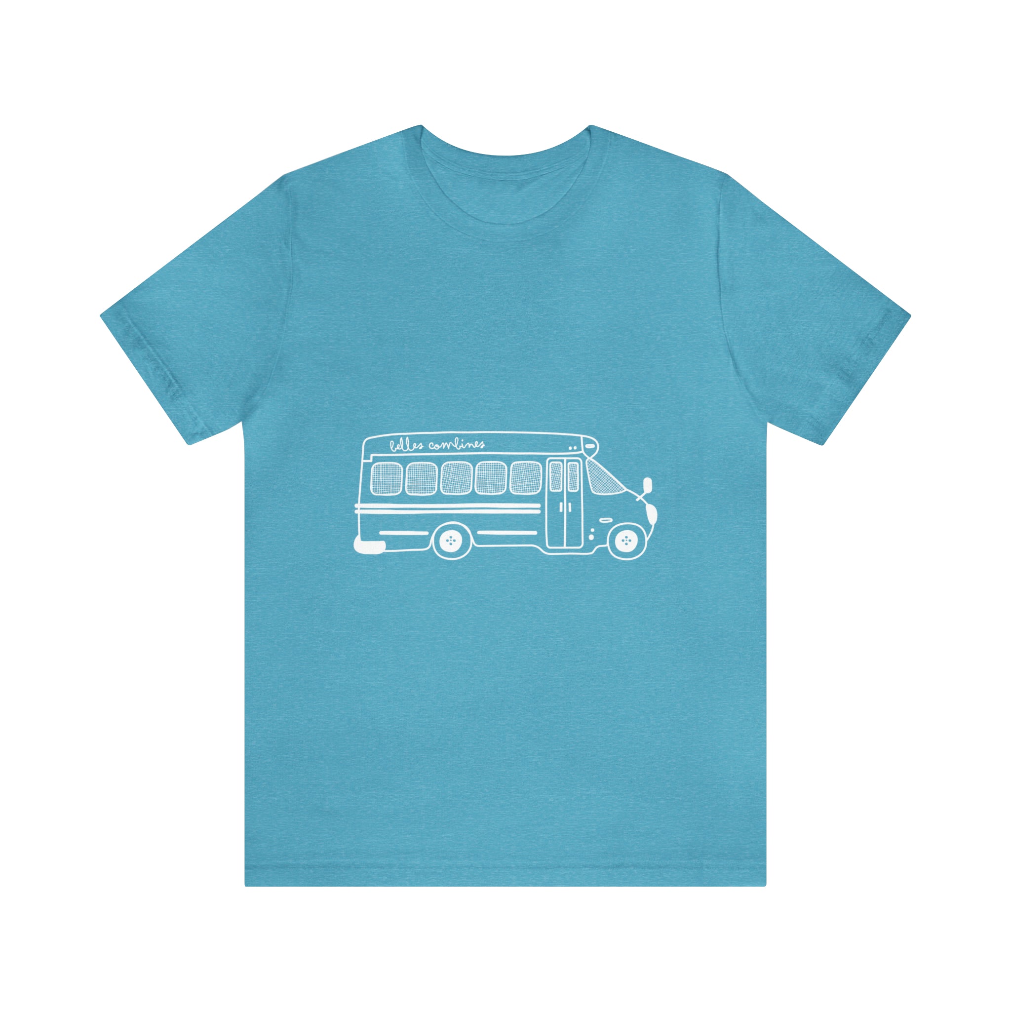 T-shirt Adulte Unisexe - Autobus Belles Combines