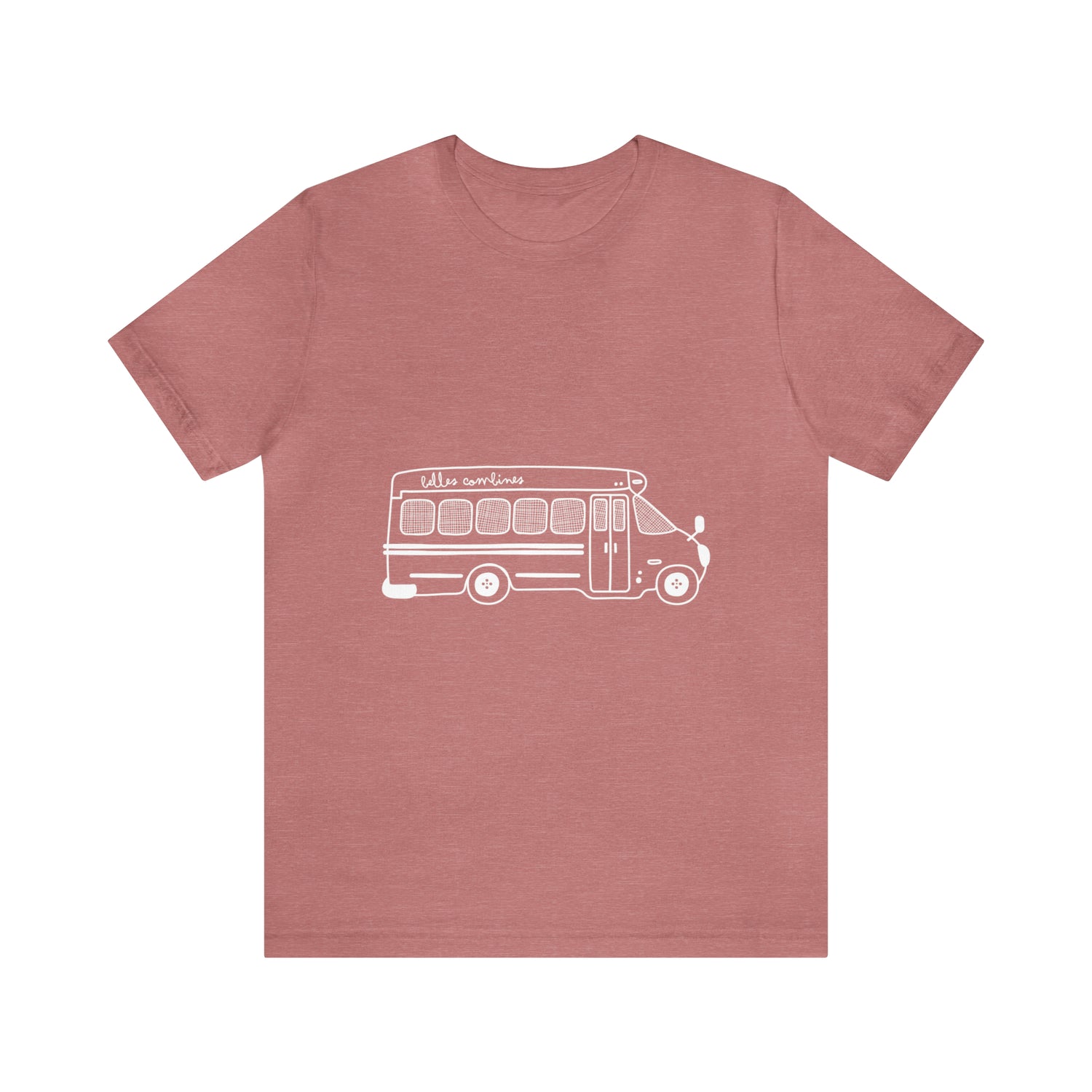 T-shirt Adulte Unisexe - Autobus Belles Combines