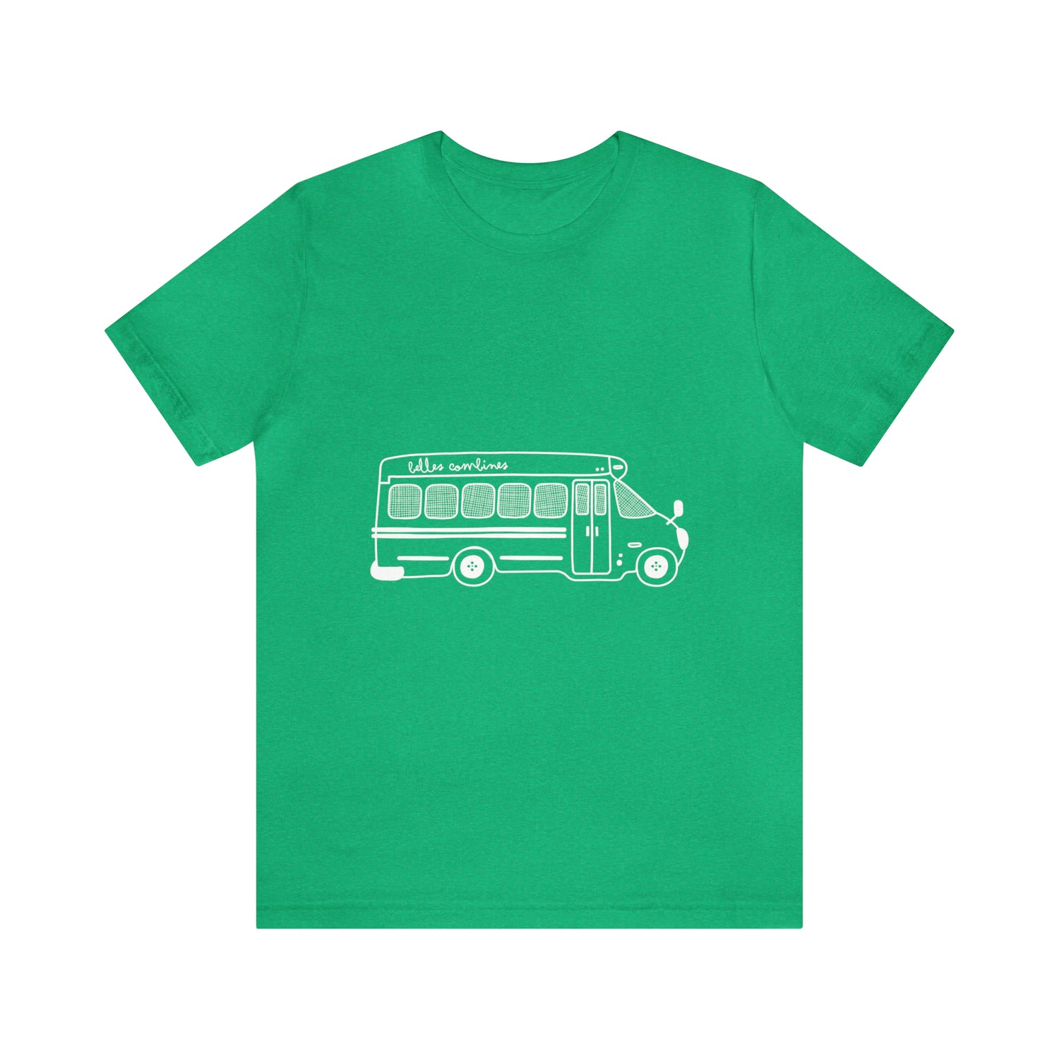 T-shirt Adulte Unisexe - Autobus Belles Combines