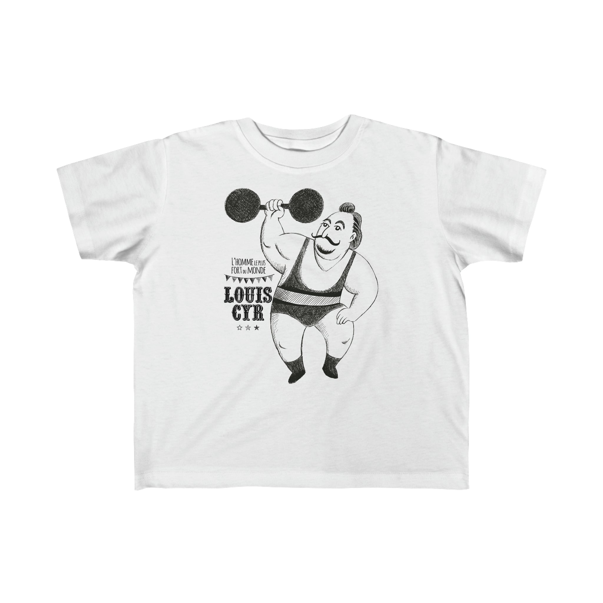 T-shirt pour bambin - Louis Cyr