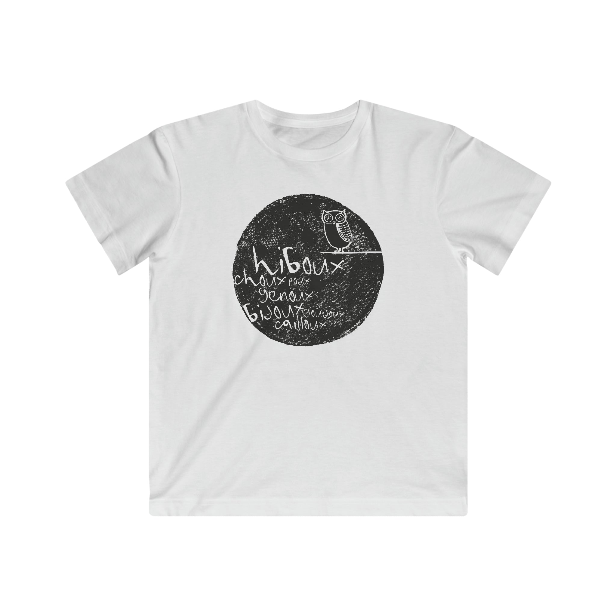 T-shirt pour enfant - Hiboux, choux, genoux