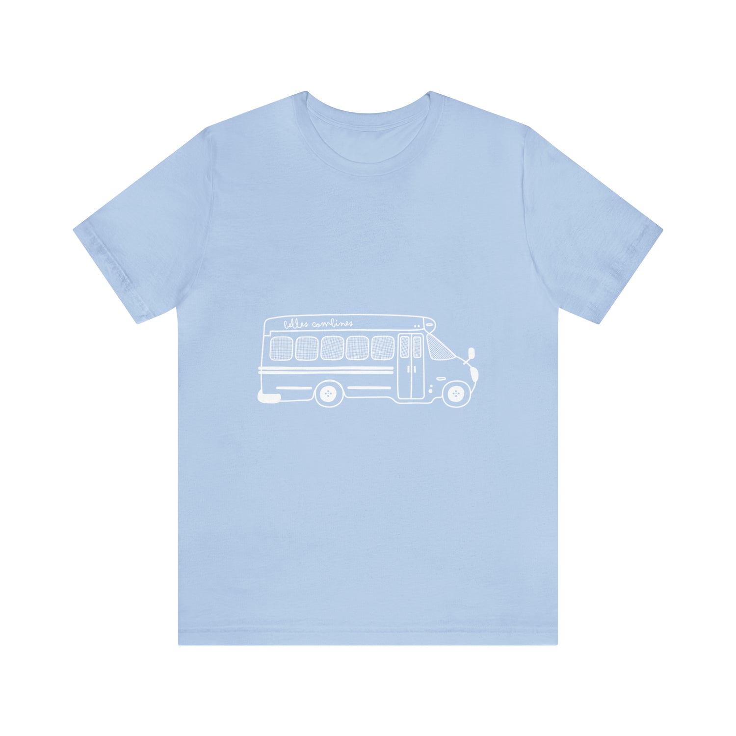 T-shirt Adulte Unisexe - Autobus Belles Combines