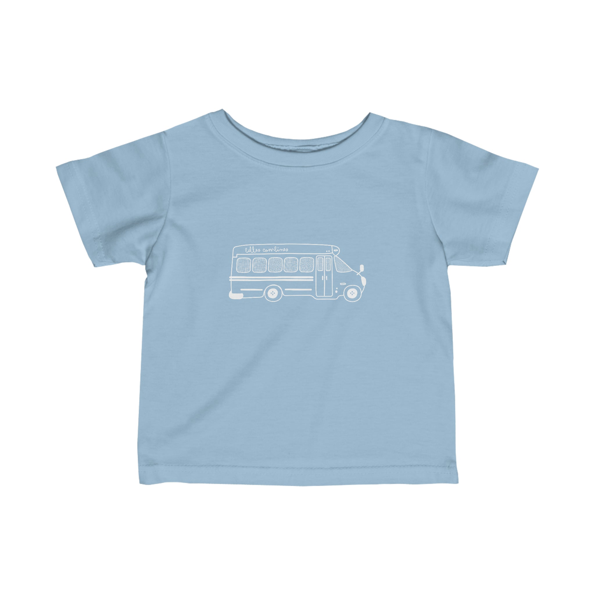Baby T-shirt - Belles Combines Bus