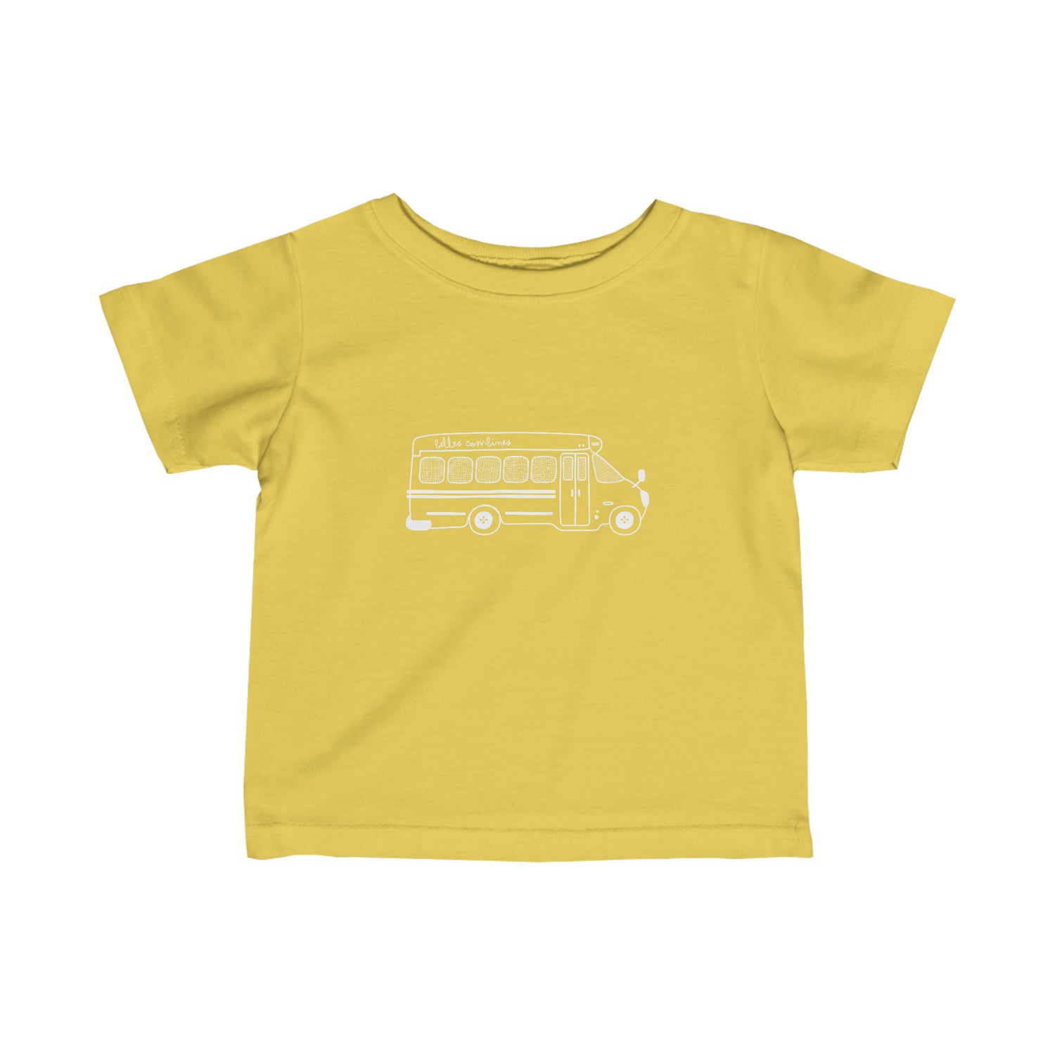 Baby T-shirt - Belles Combines Bus