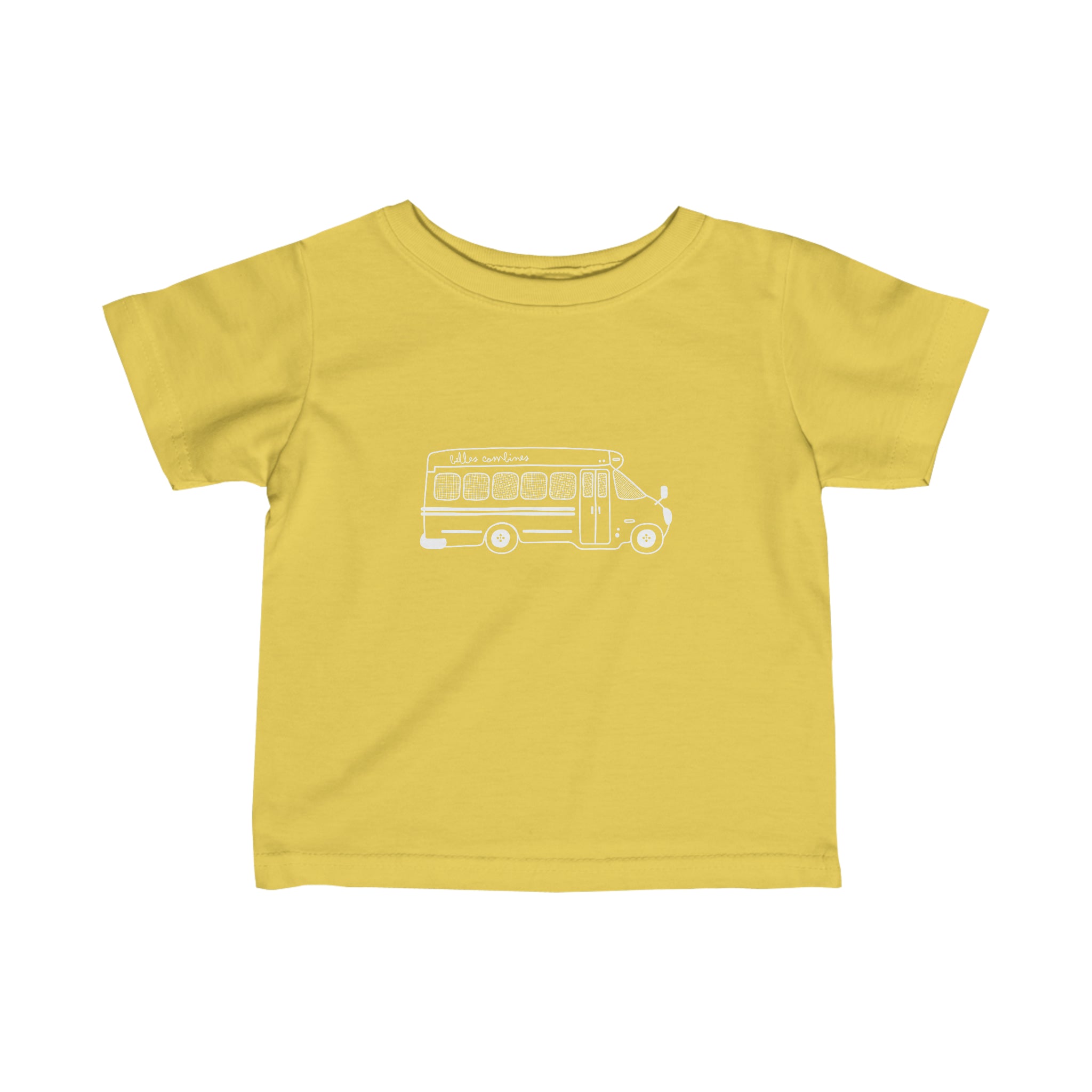 Baby T-shirt - Belles Combines Bus