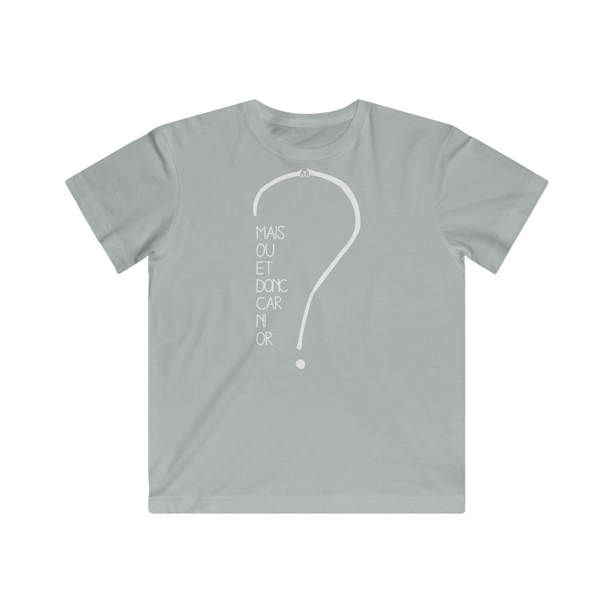 T-shirt pour enfant - Mais où et donc car ni or