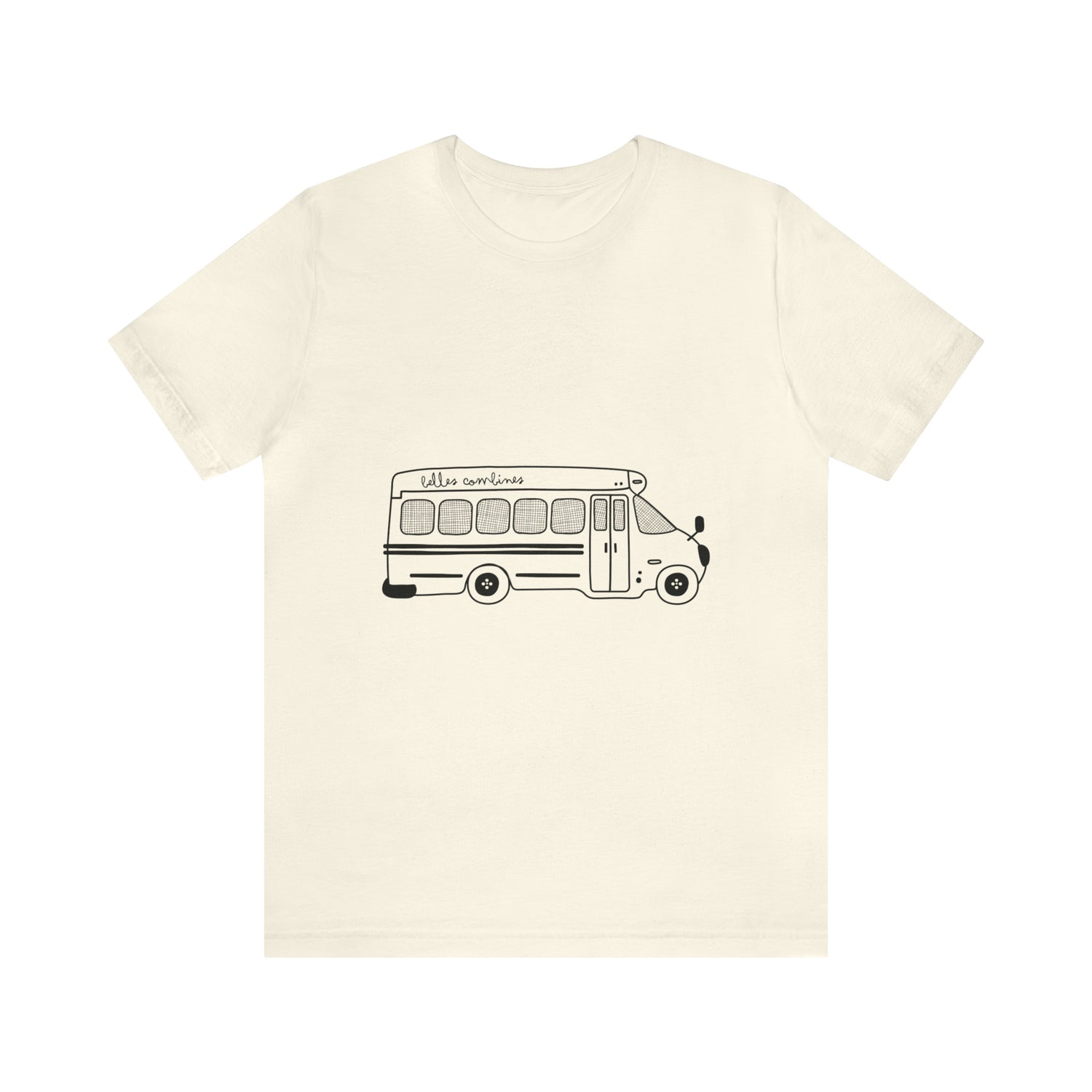 T-shirt Adulte Unisexe - Autobus Belles Combines