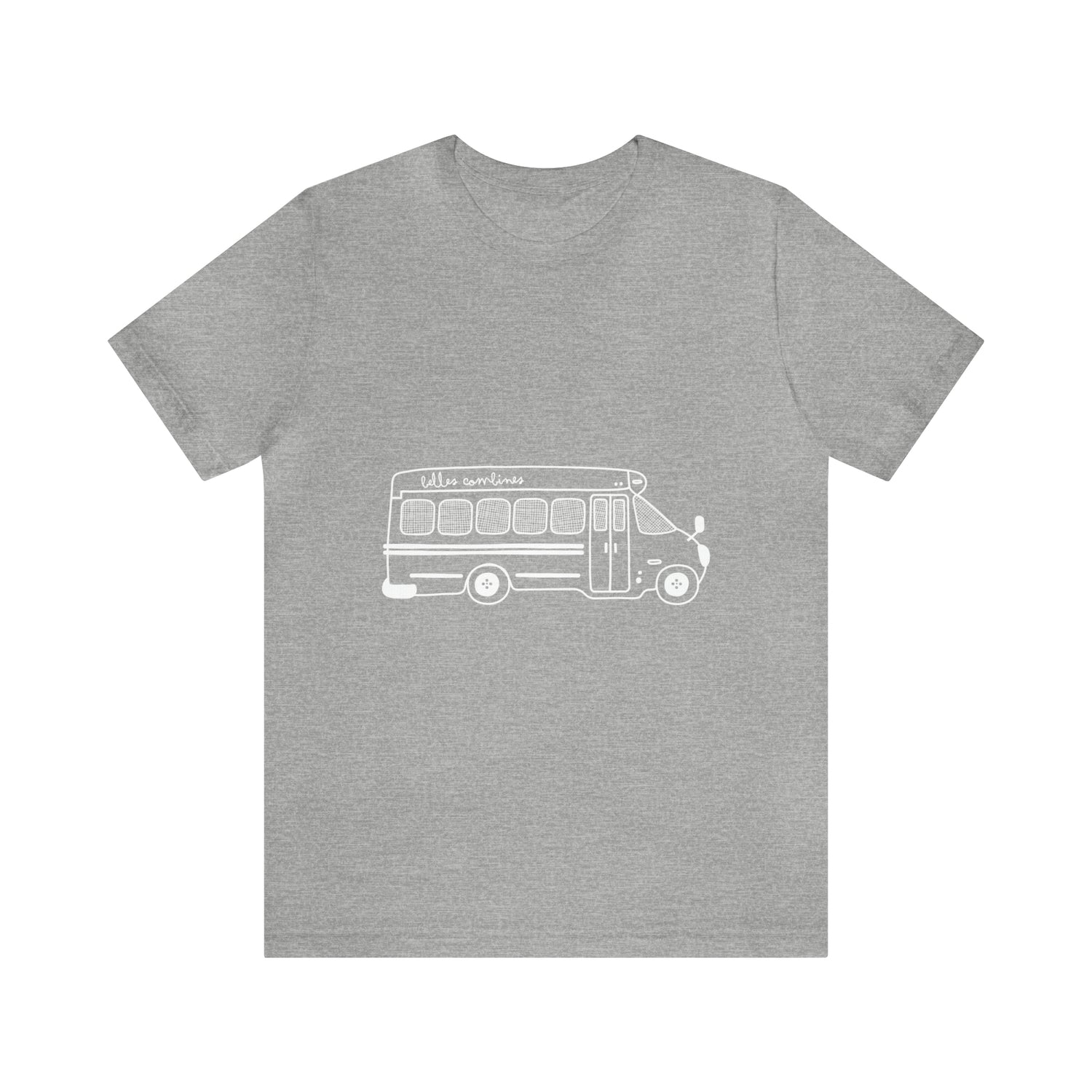 T-shirt Adulte Unisexe - Autobus Belles Combines