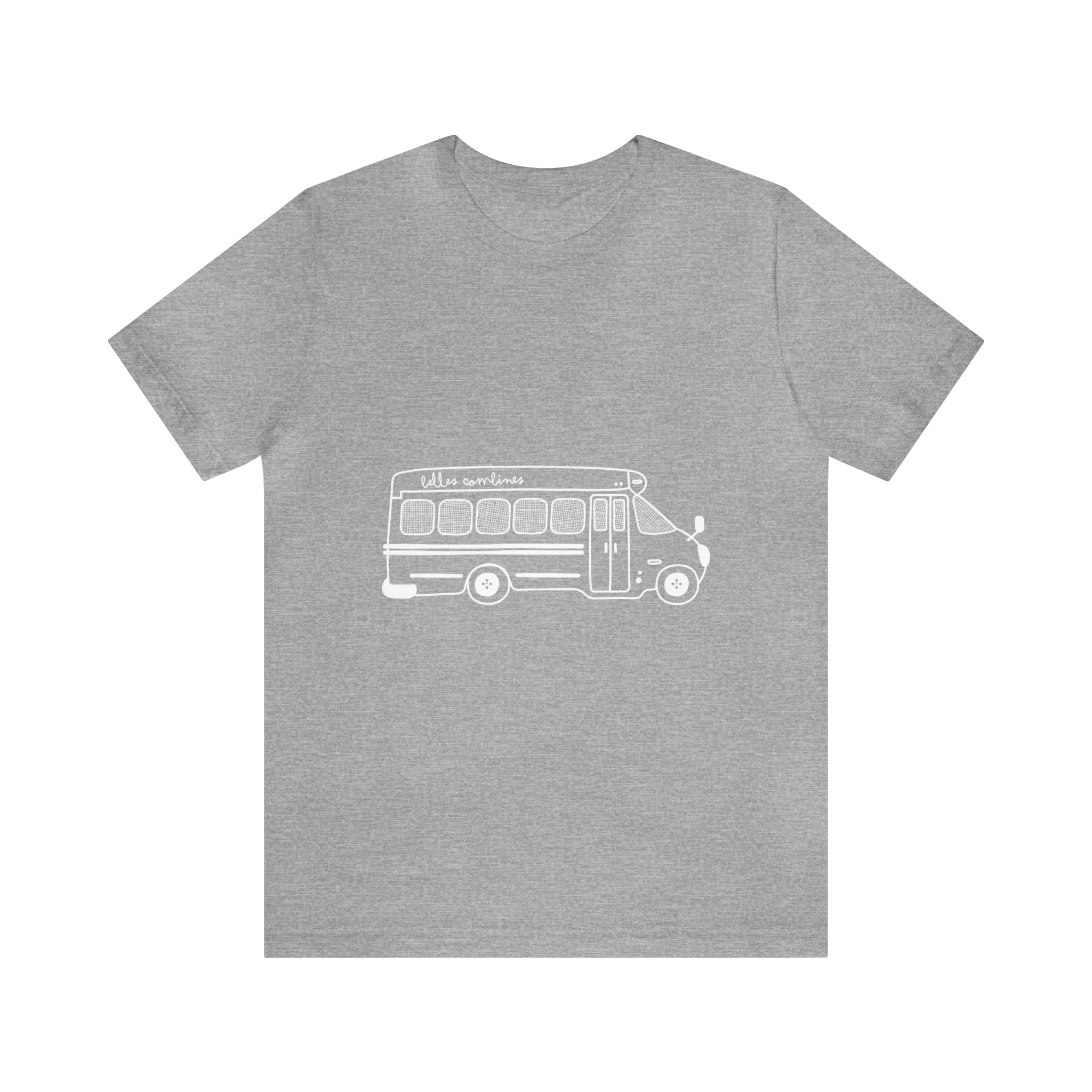 T-shirt Adulte Unisexe - Autobus Belles Combines